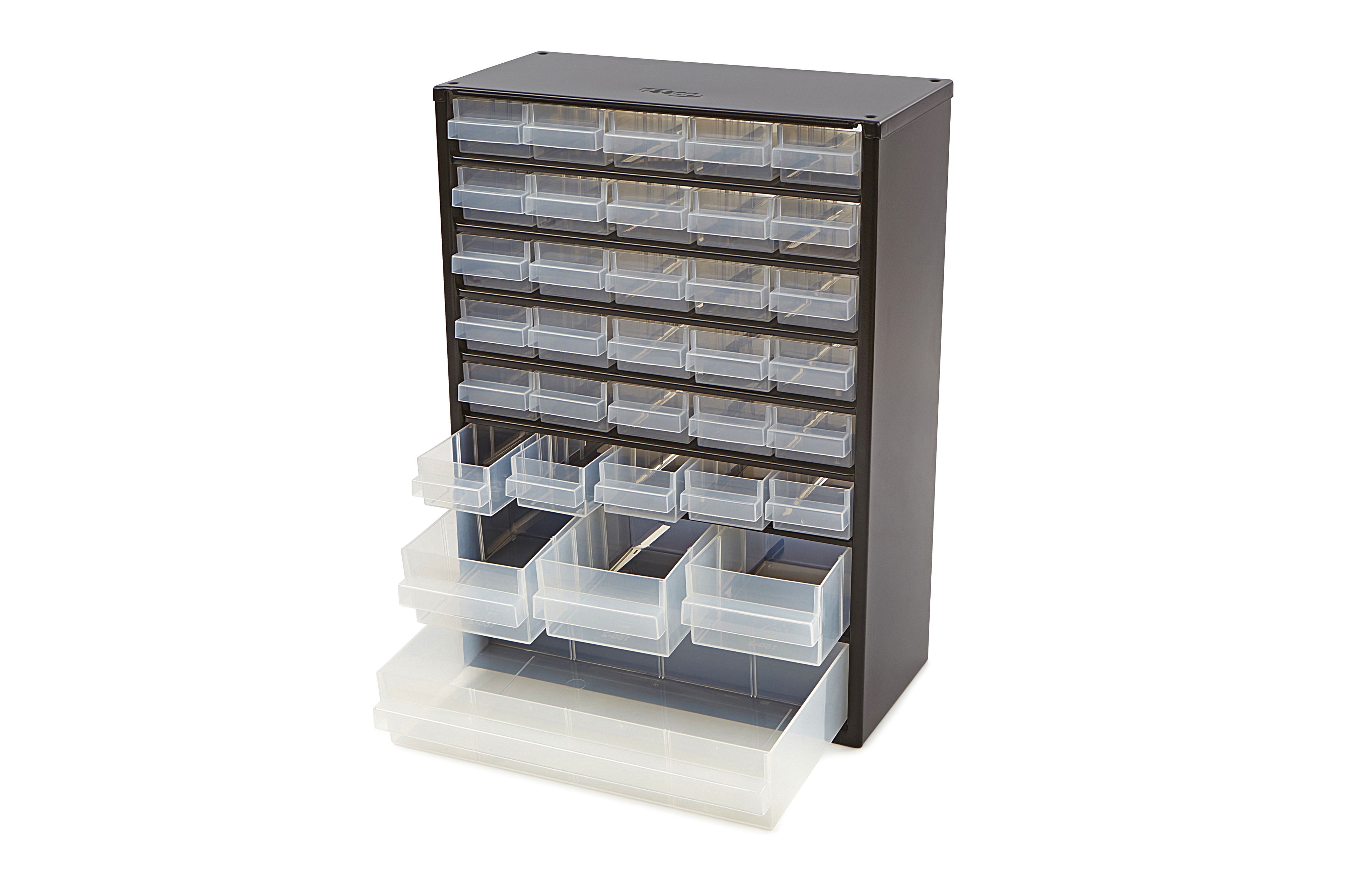 Commode en métal à 34 tiroirs Raaco avec 10 séparateurs Image 3