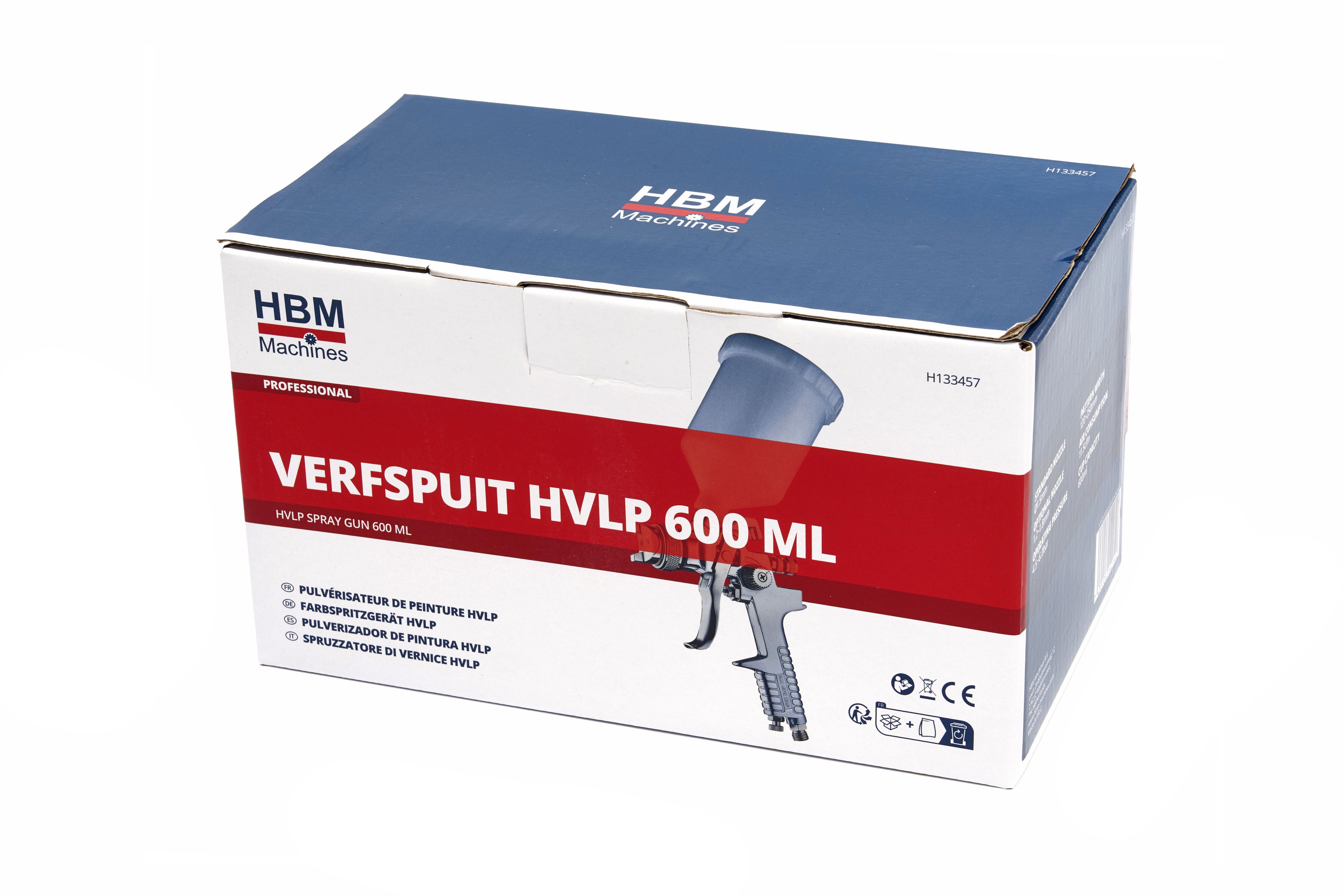 HBM verfspuit HVLP 600 ml Image 2