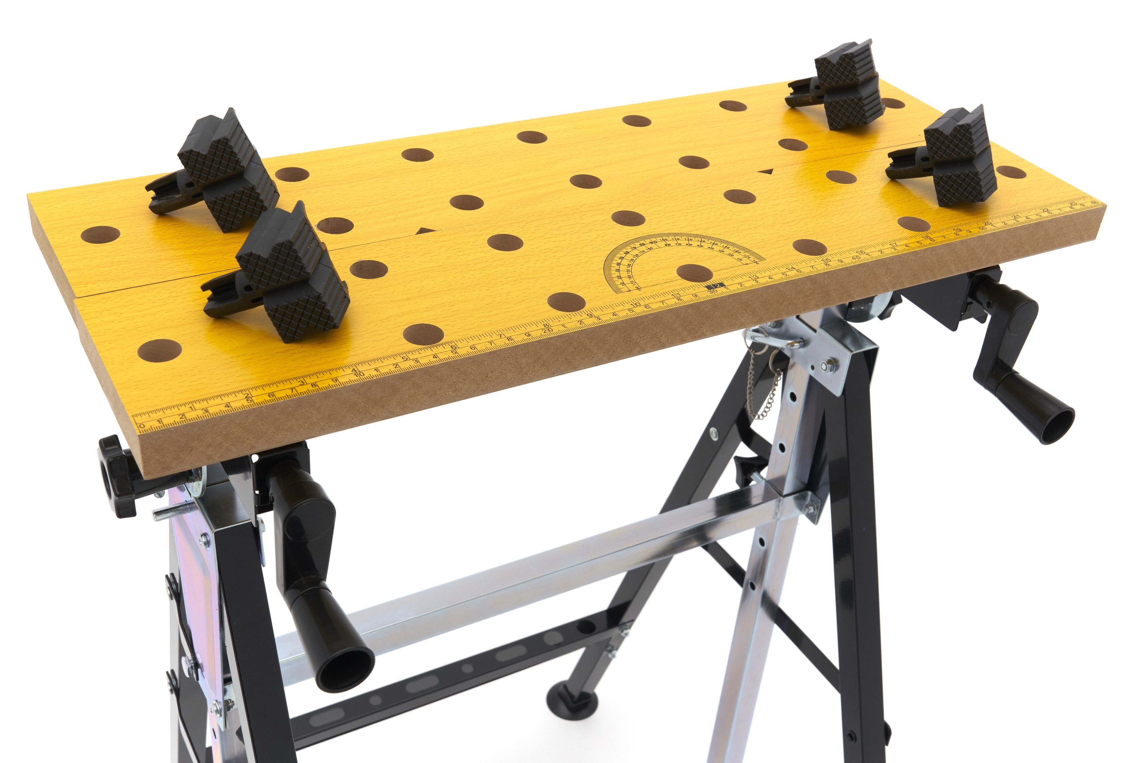 HBM draagbare werkbank, met in hoogte verstelbaar en kantelbaar werkblad Image 7