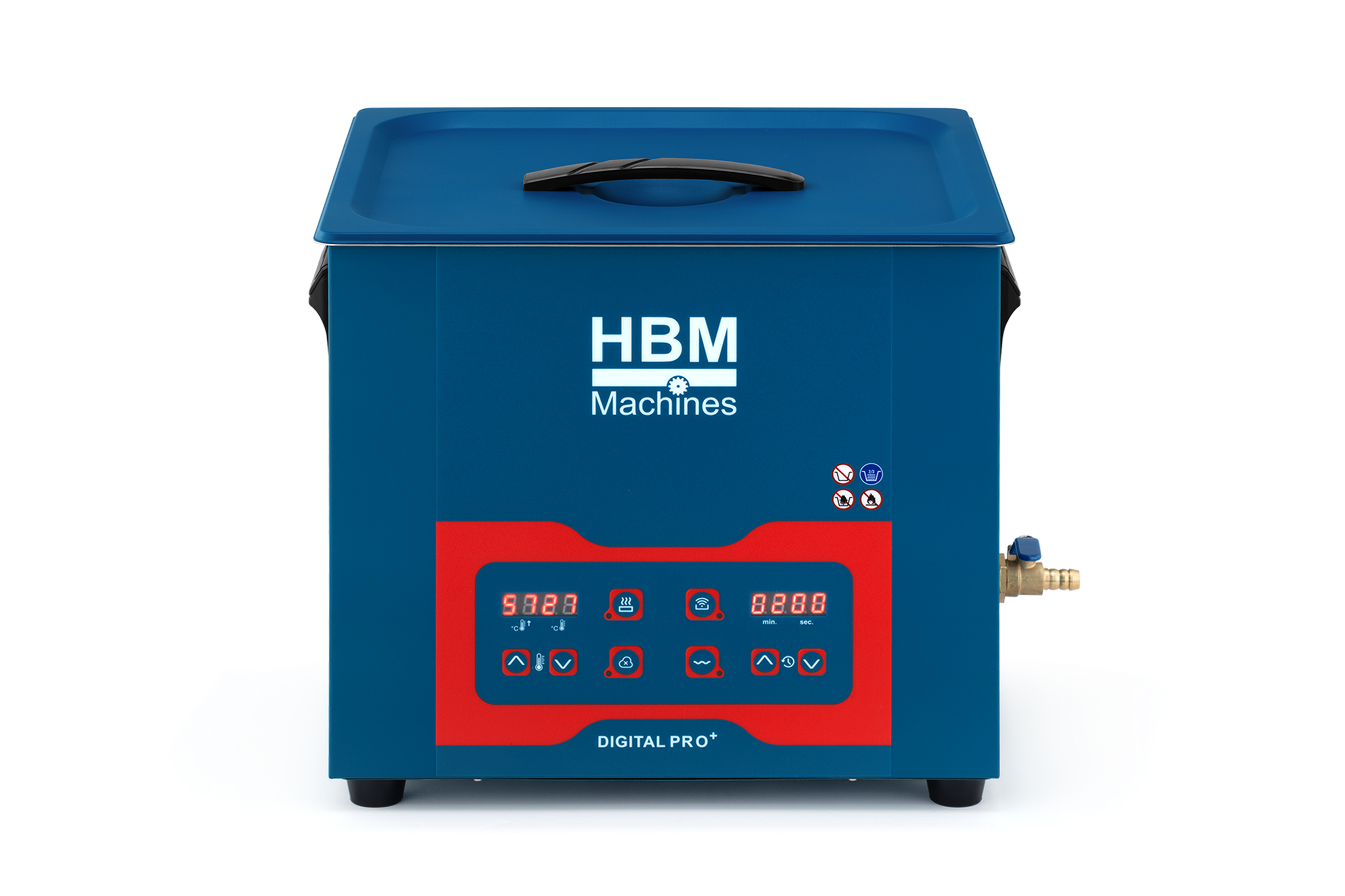HBM pulitori ad ultrasuoni, blu 17,8 l Image 3