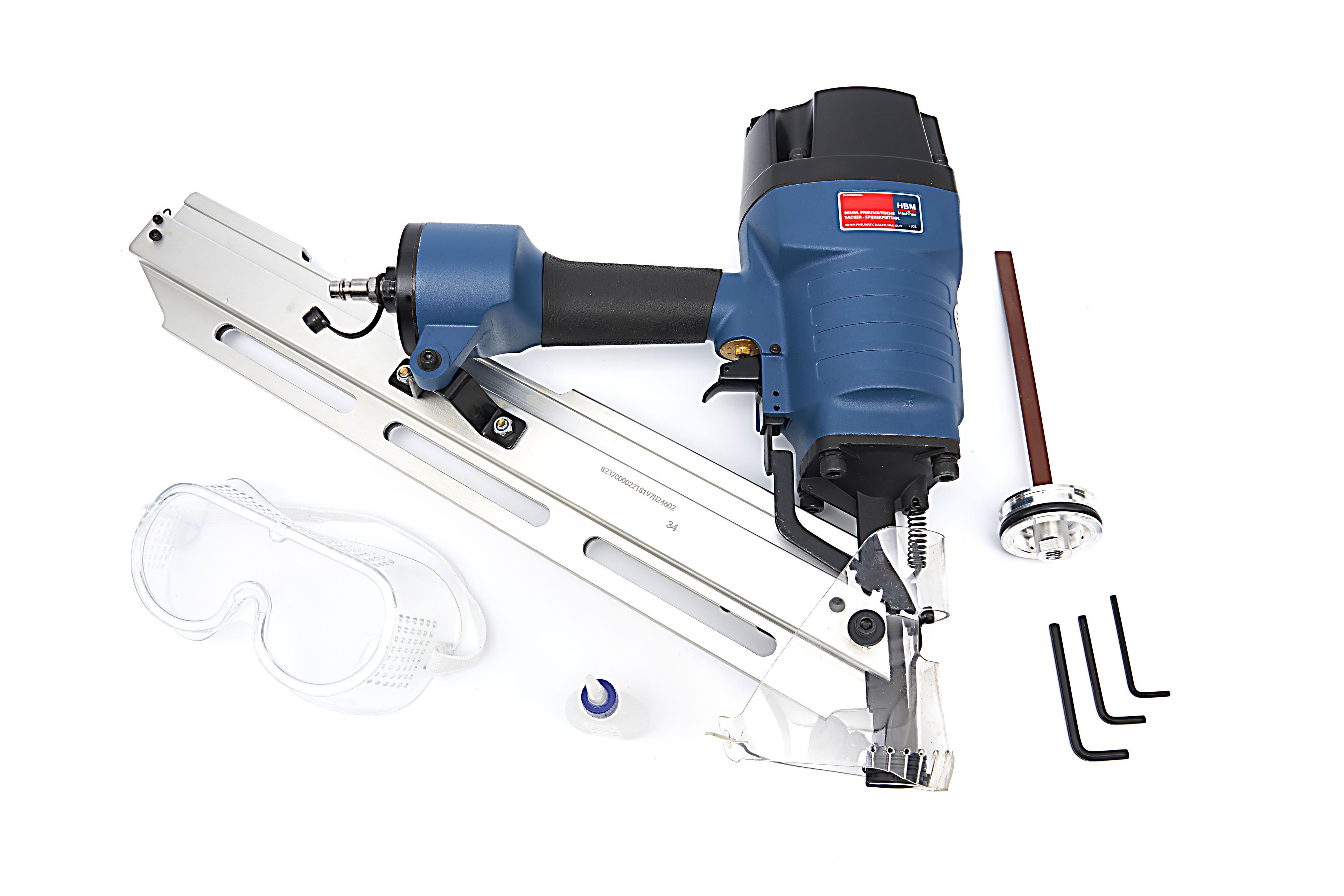 Cloueuse pneumatique HBM 90 mm Image 2