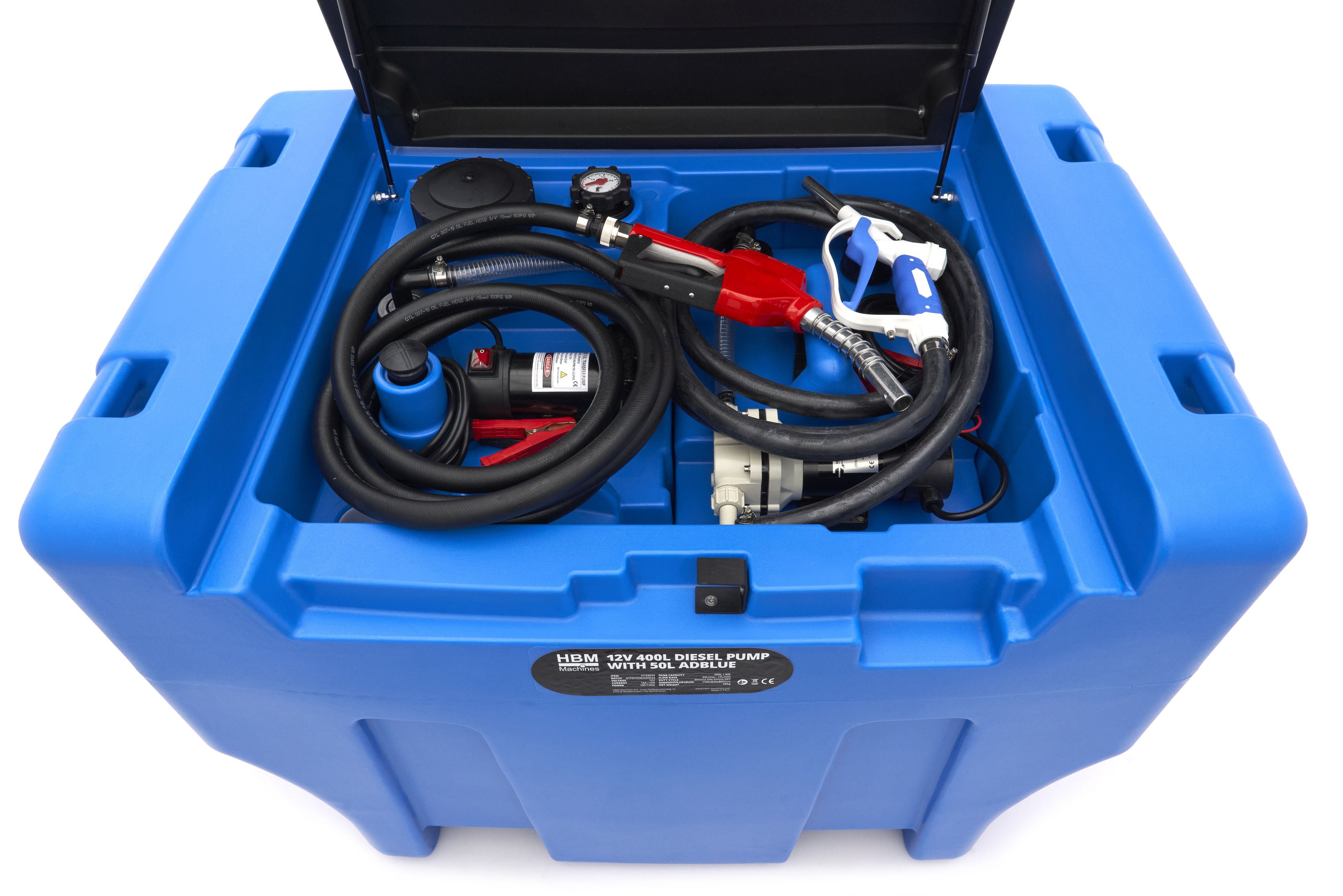 Pompe à diesel 400 litres HBM, 12 volts, avec 50 litres d'AdBlue Image 16