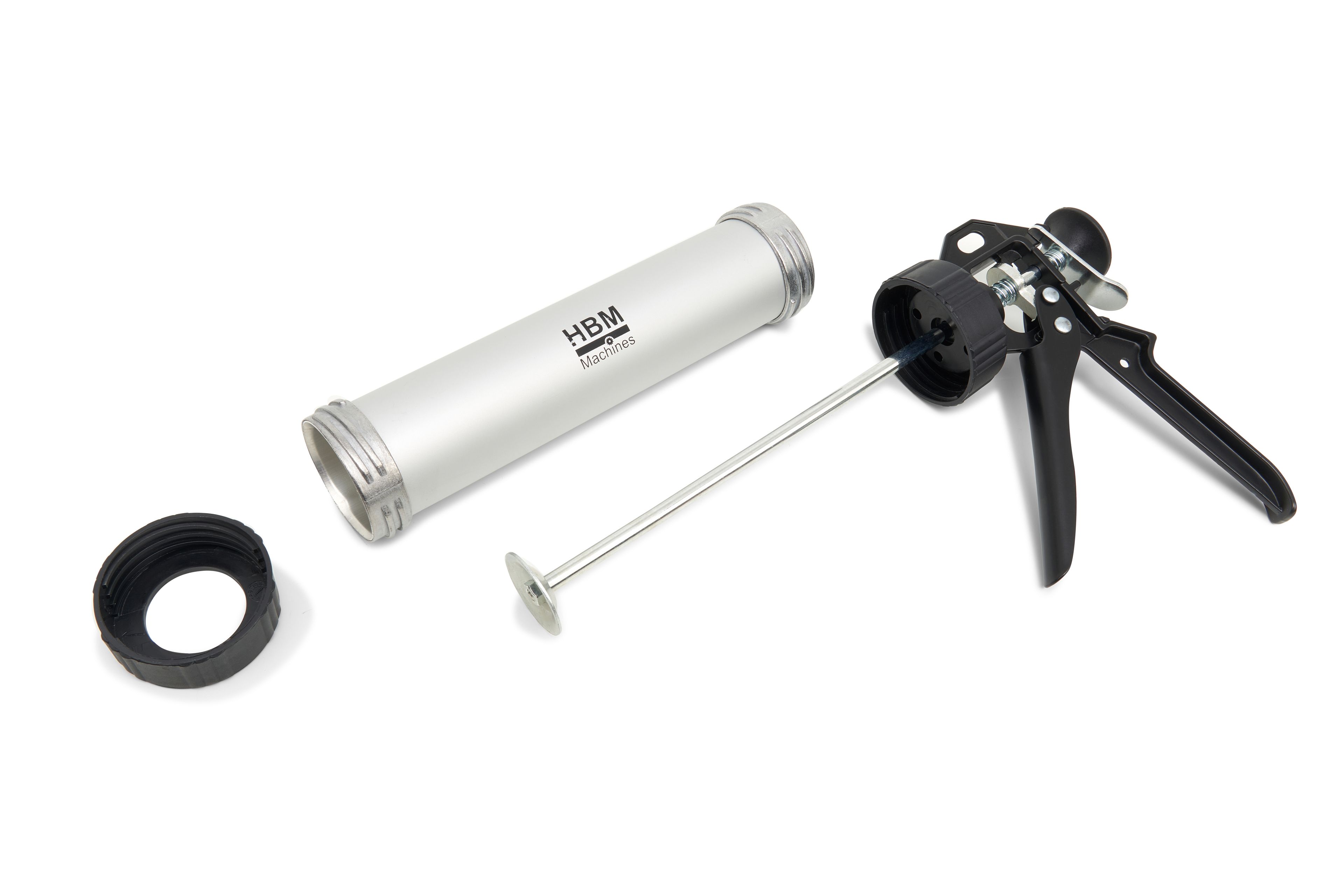 HBM 6 Delige Professionele Aluminium Kitspuit Set Image 3