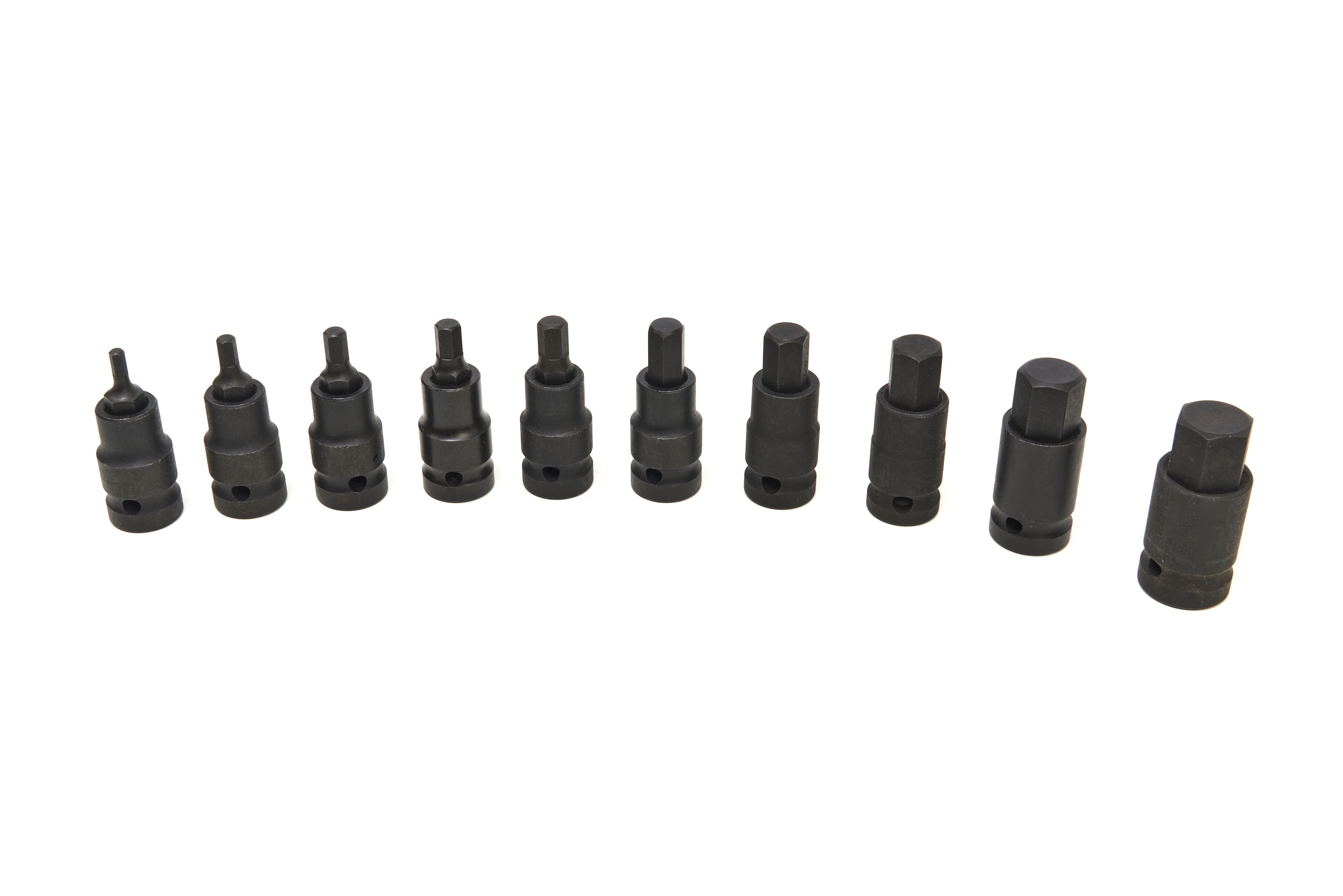 Set di bussole a cricchetto Stahlkaiser da 10 pezzi ½ pollice H4-H19 Image 3