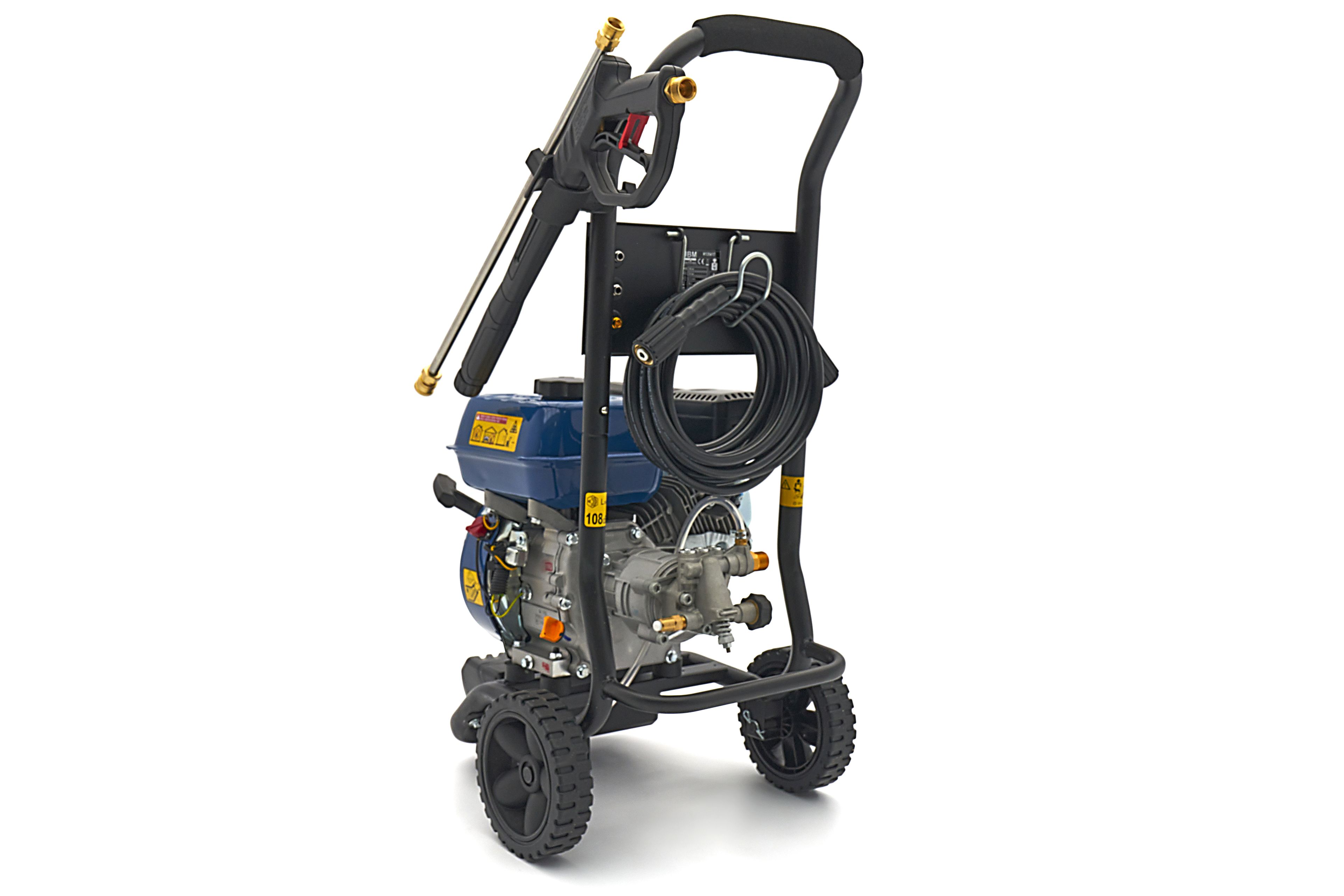 HBM benzine hogedrukreiniger 186 bar 8,7L/min 196cc Image 4