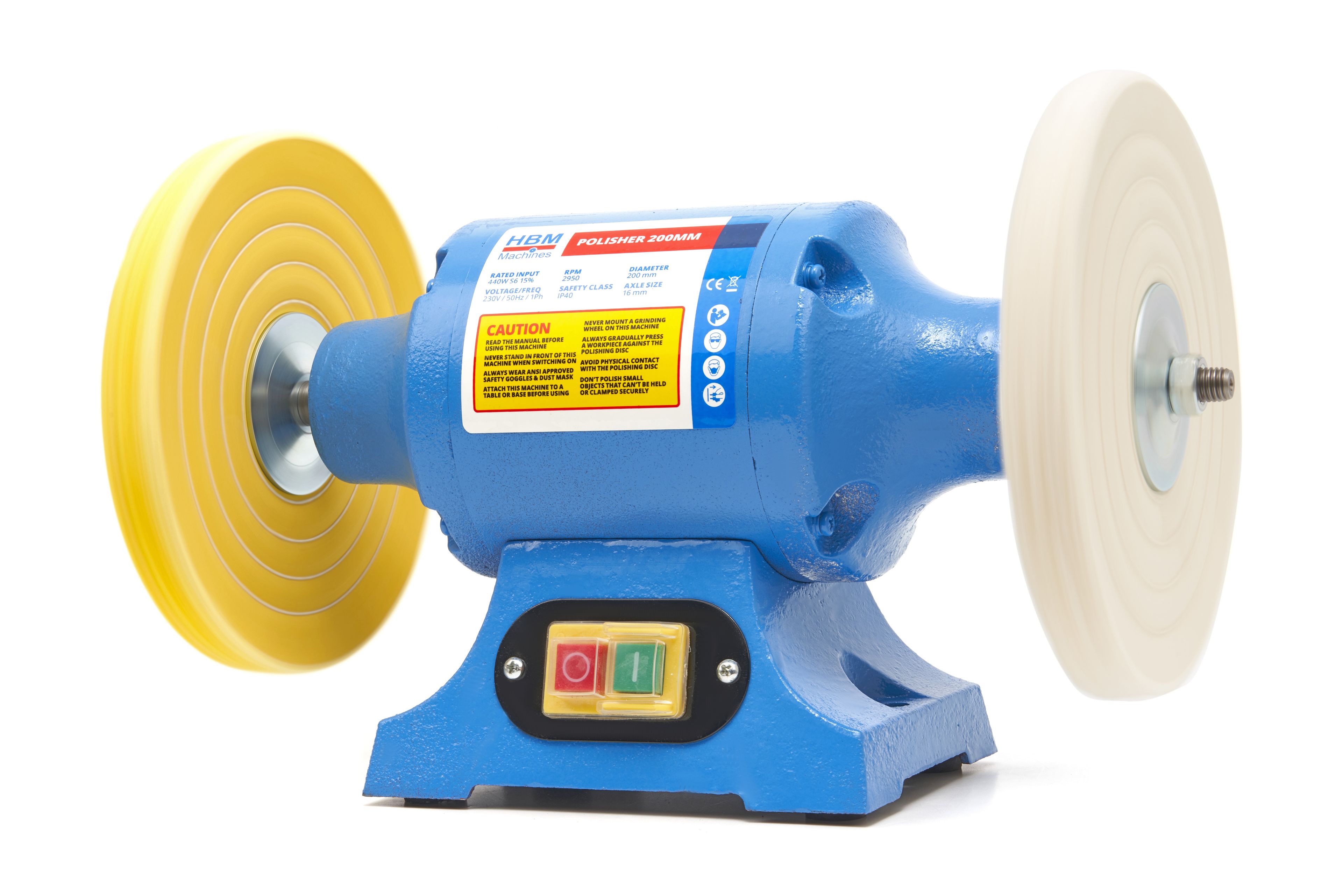 Pulidora Hobby HBM de 200 mm Image 2