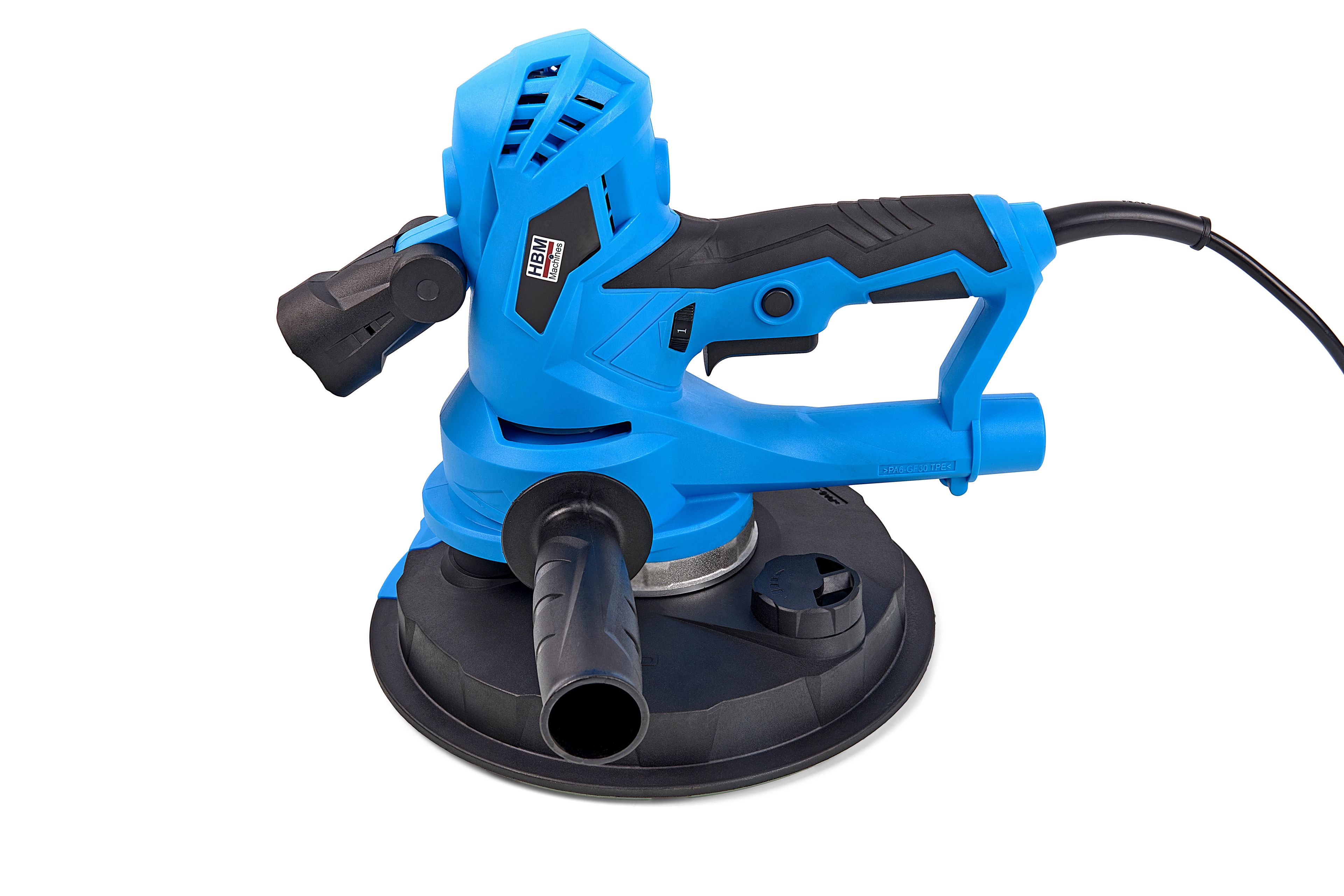 HBM Levigatrice per pareti e soffitti da 180 mm - 750 Watt con lampada a LED Image 4