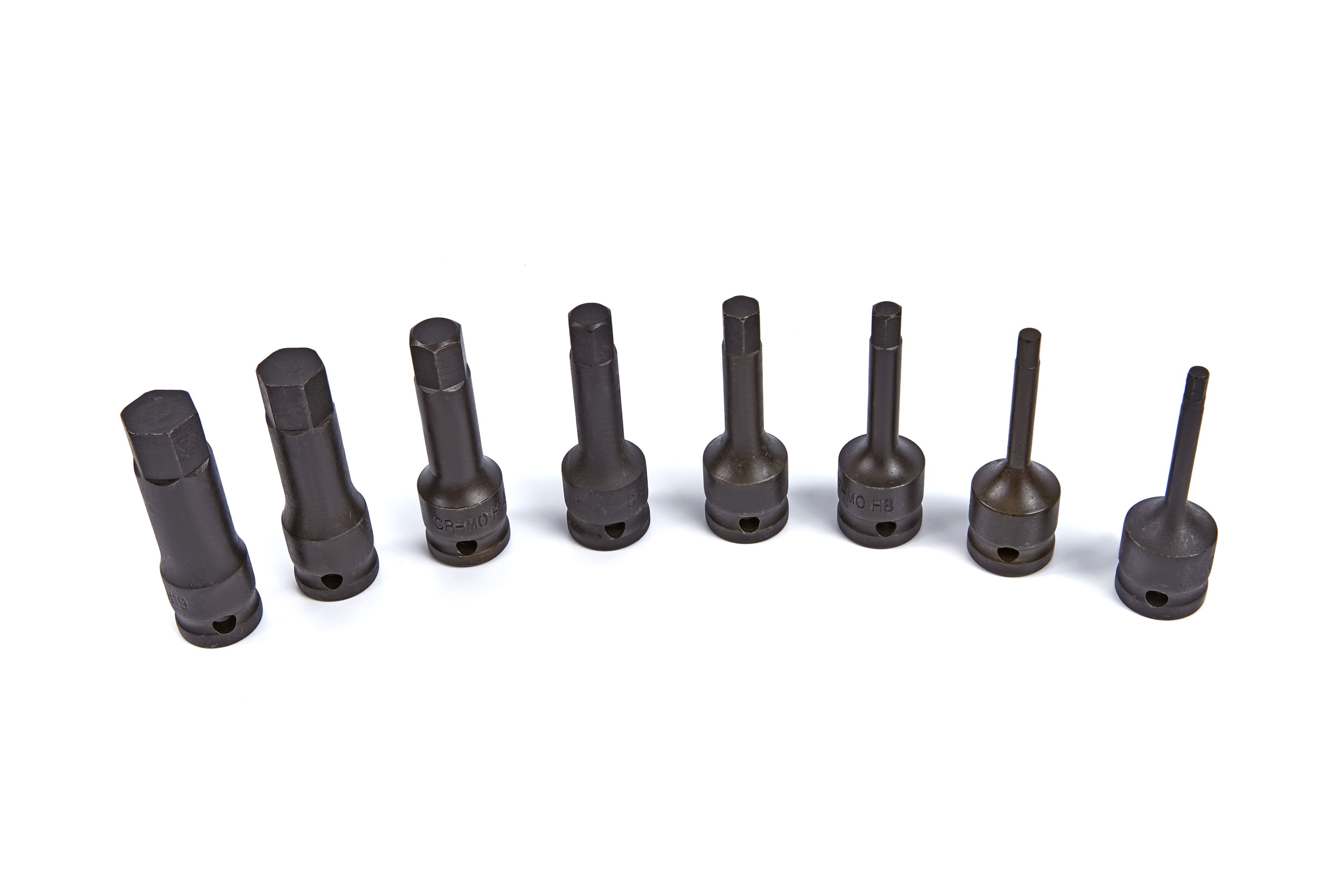 Set di chiavi a brugola a puntale lungo HBM 8 pezzi con attacco 1/2" Image 2