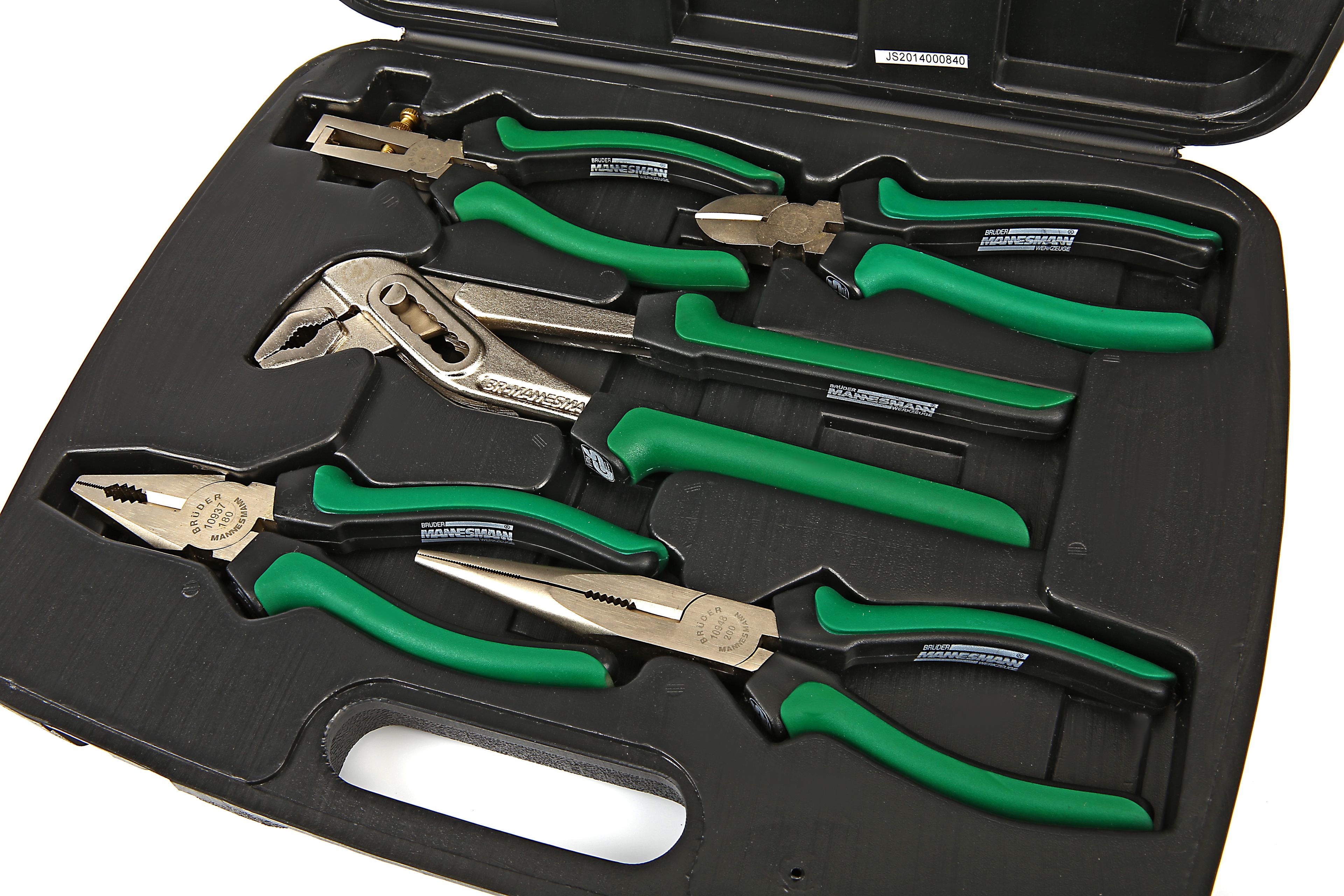 Mannesmann 5 Delige Tangenset in Koffer - 10996 Image 2