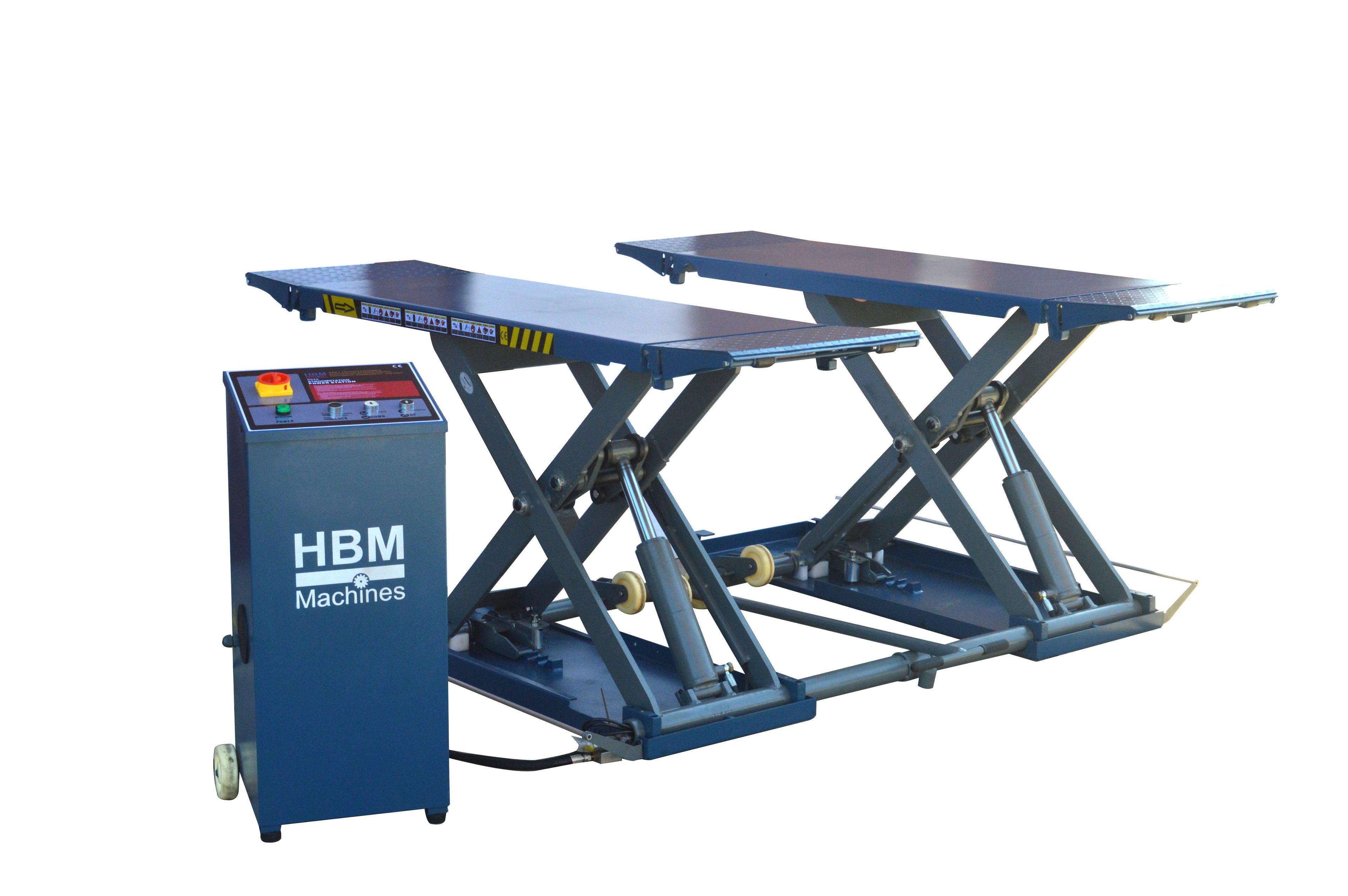 HBM Ponte di pulizia professionale per auto elettriche da 3 tonnellate, ponte di pulizia, ponte per pneumatici - 400 Volt Image 2