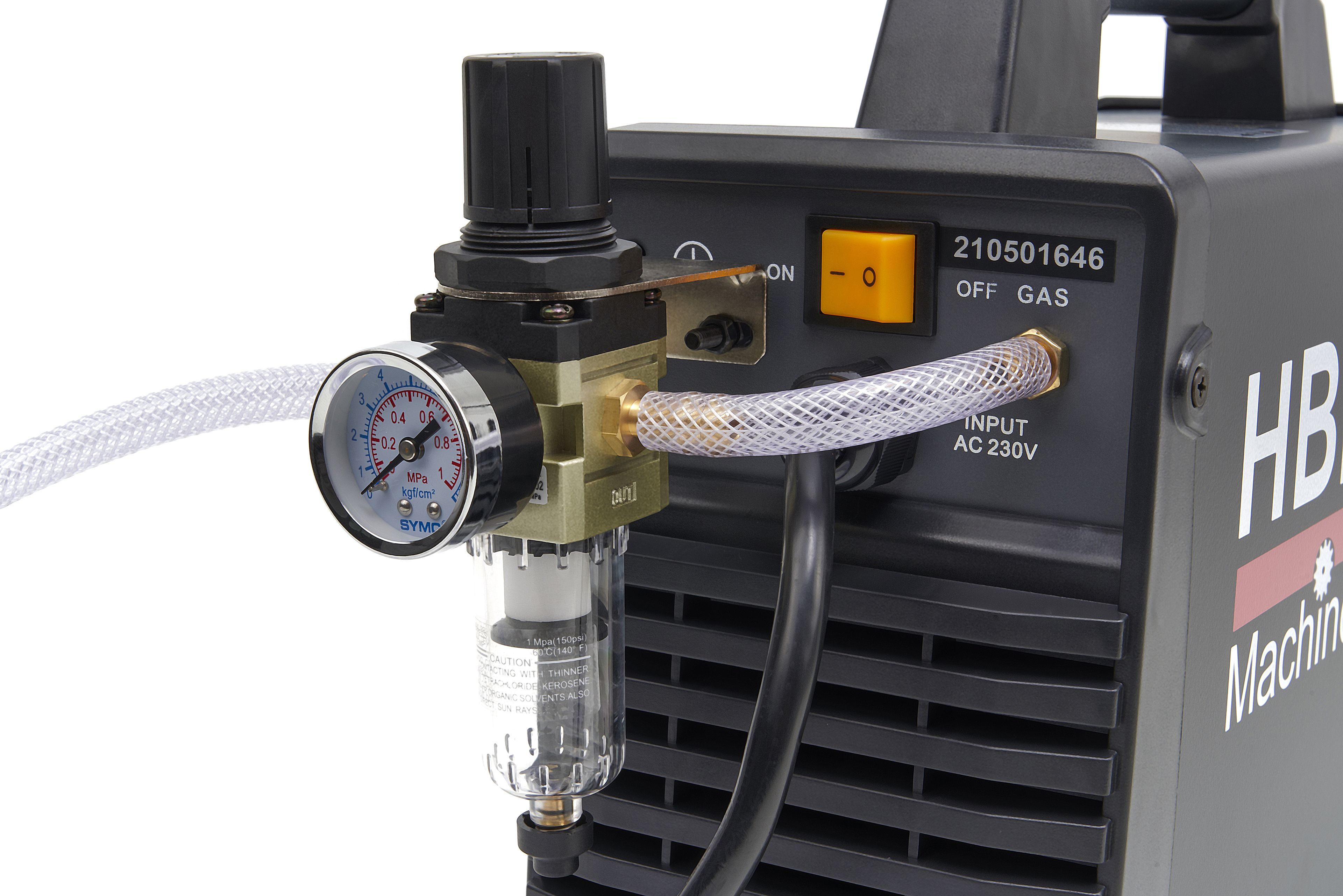 HBM CUT 40 Tagli plasma con display digitale e tecnologia IGBT nera Image 6