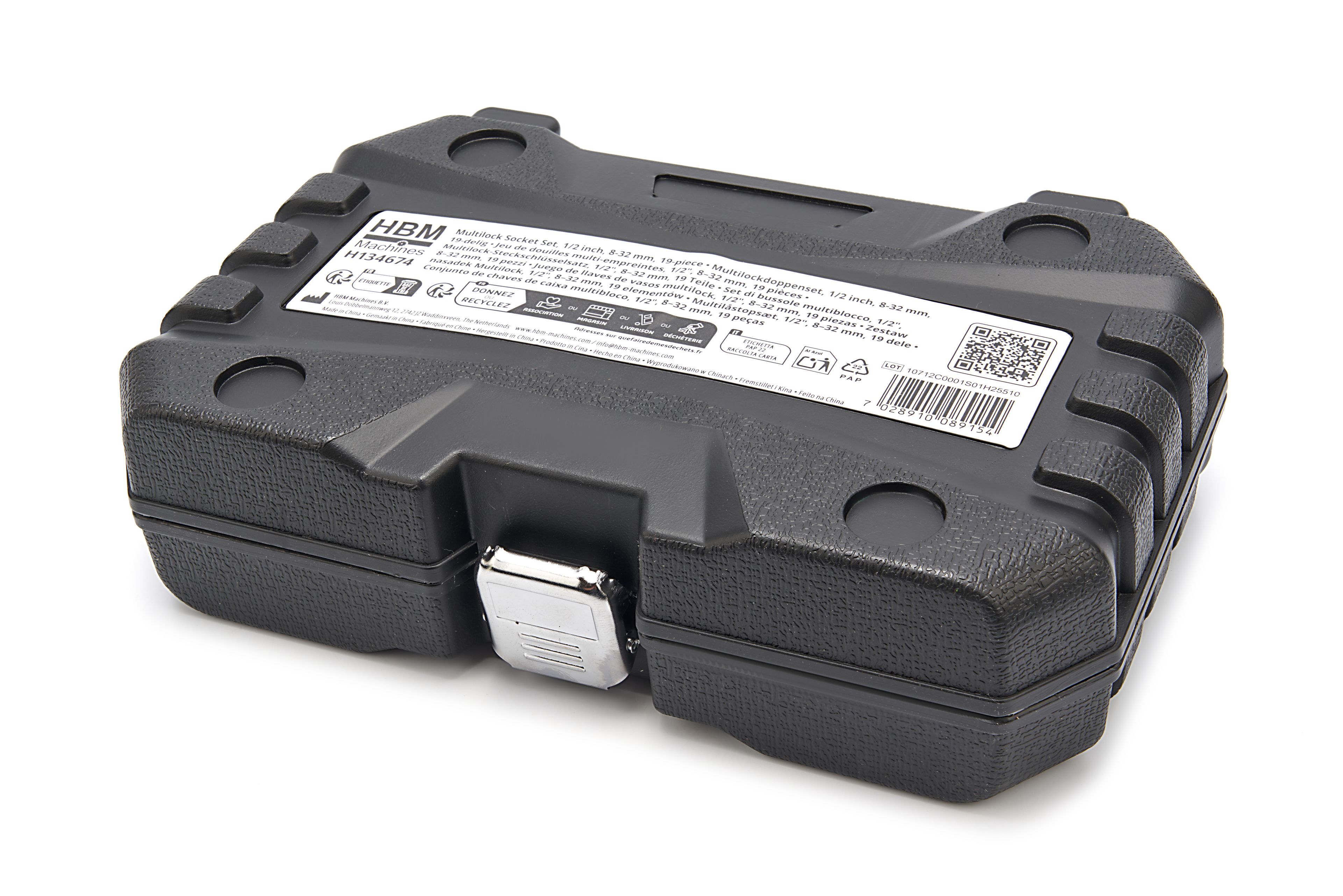 HBM set di bussole Multilock da 1/2 pollice da 8 a 32 mm, 19 pezzi Image 6