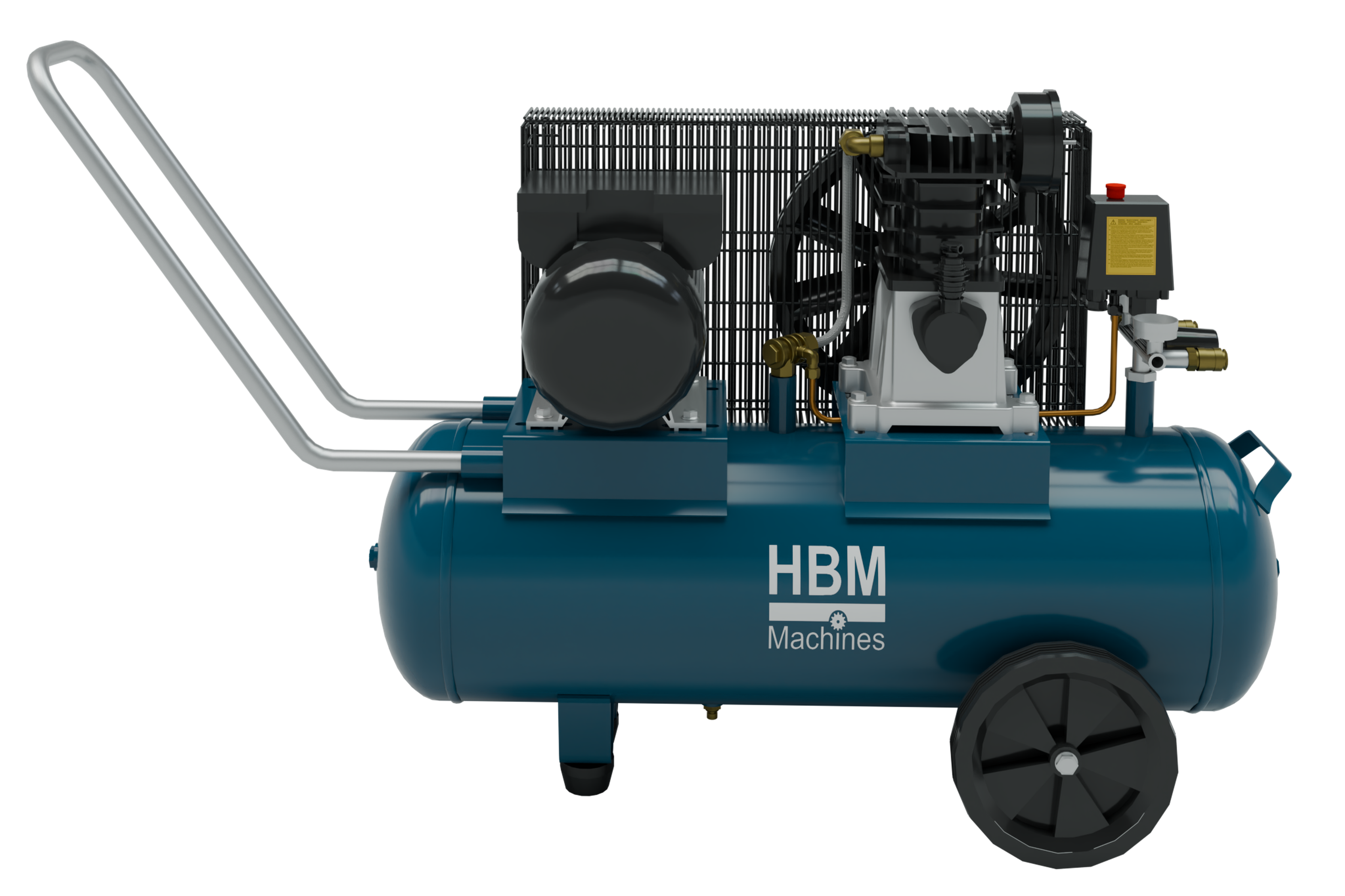 HBM snaaraangedreven compressor 50 liter Image 3