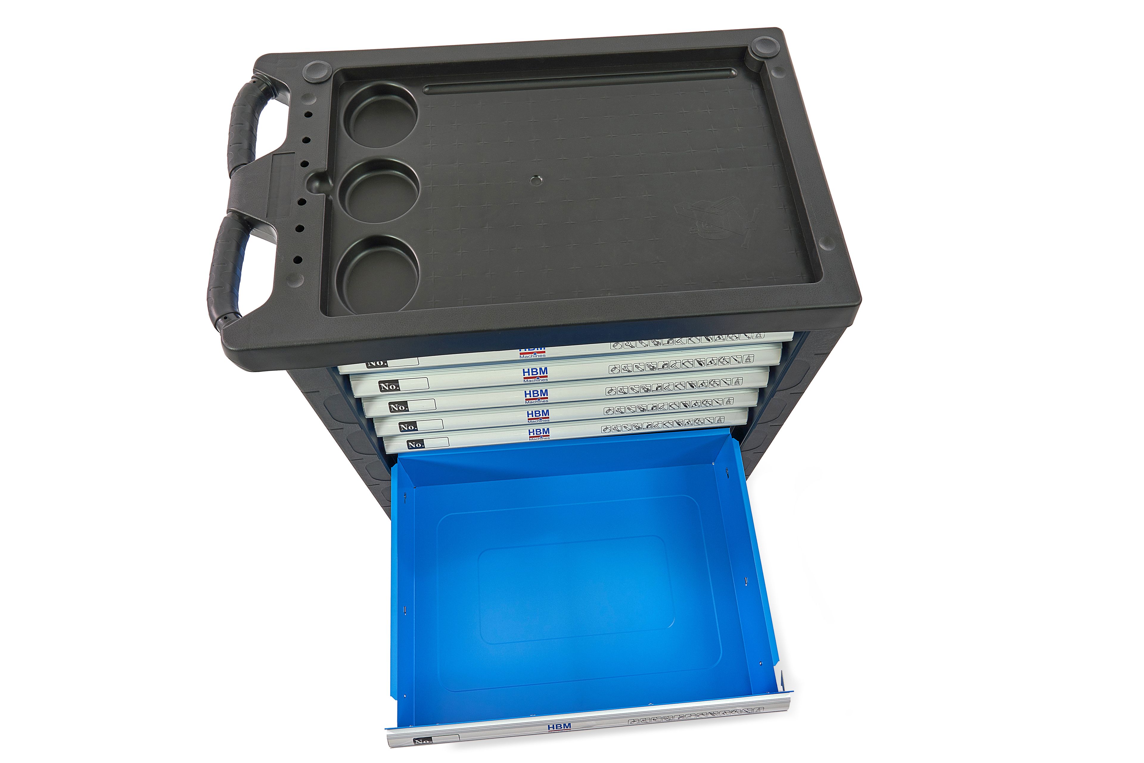 HBM servante à outils garnie 196 pièces, bleu Image 19