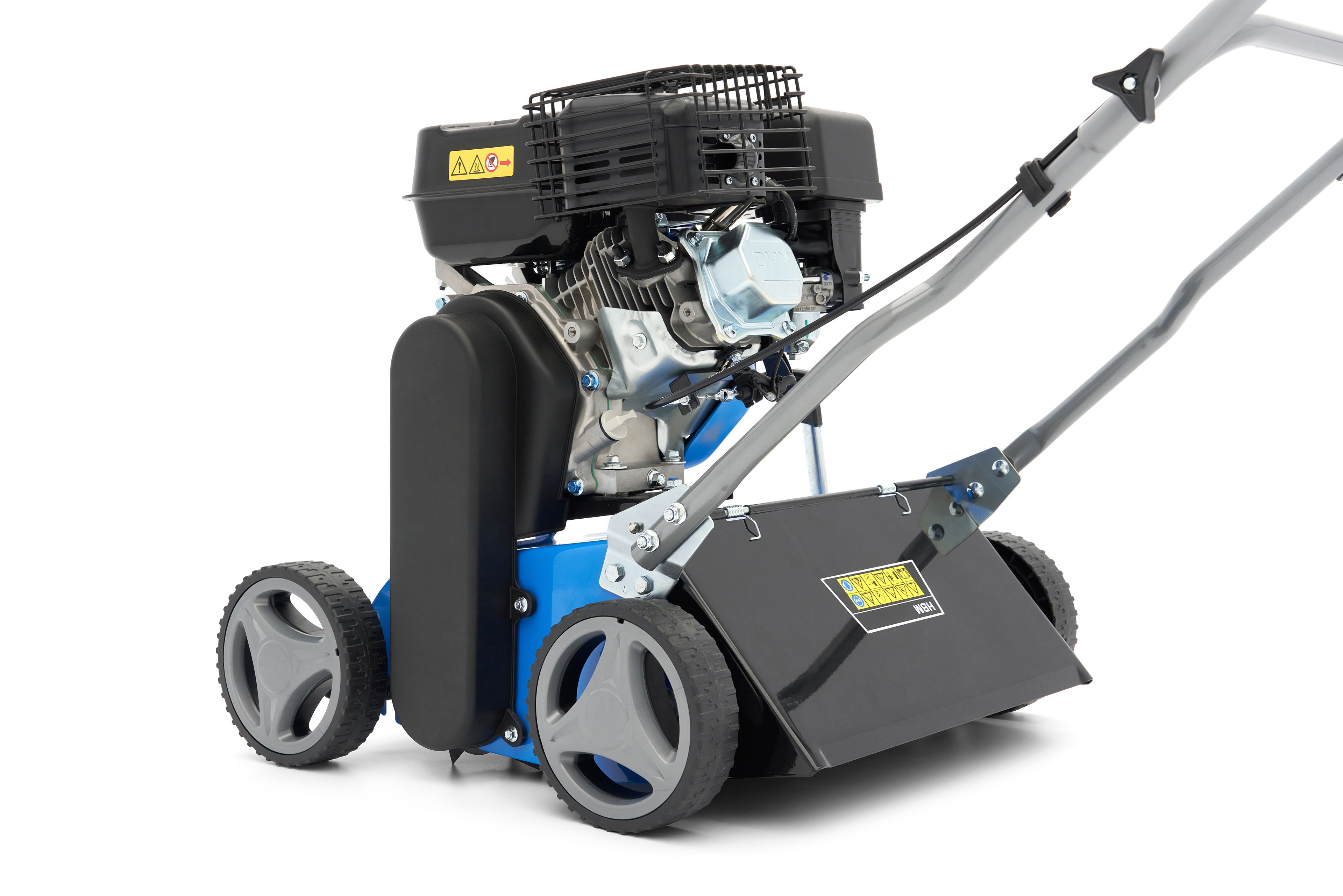 HBM Profi Benzin 208 cc / 4 takt Vertikutierer 400 mm mit 18 Messern Image 10