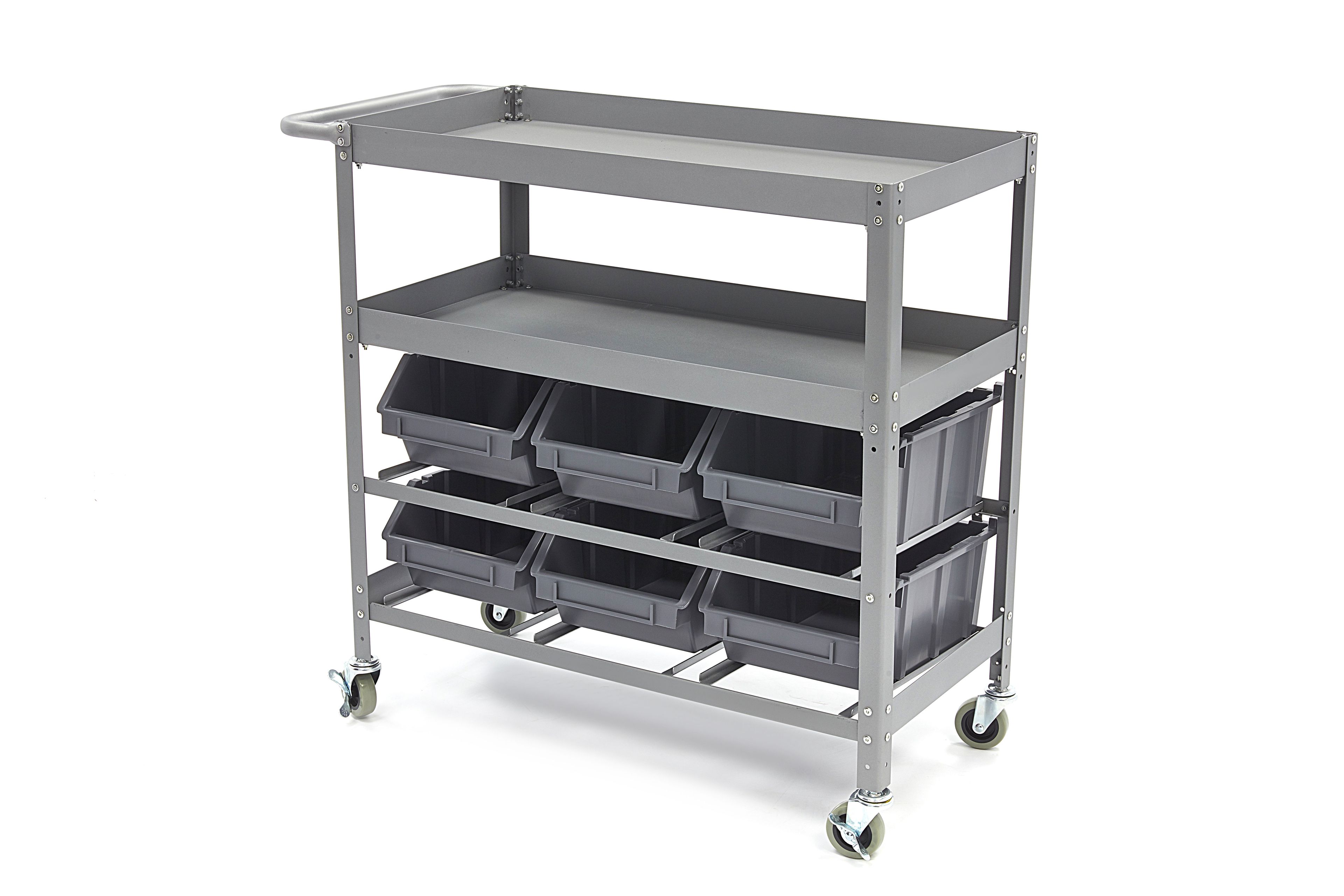 HBM Universele Gereedschapswagen Met 6 Opbergbakken Image 2