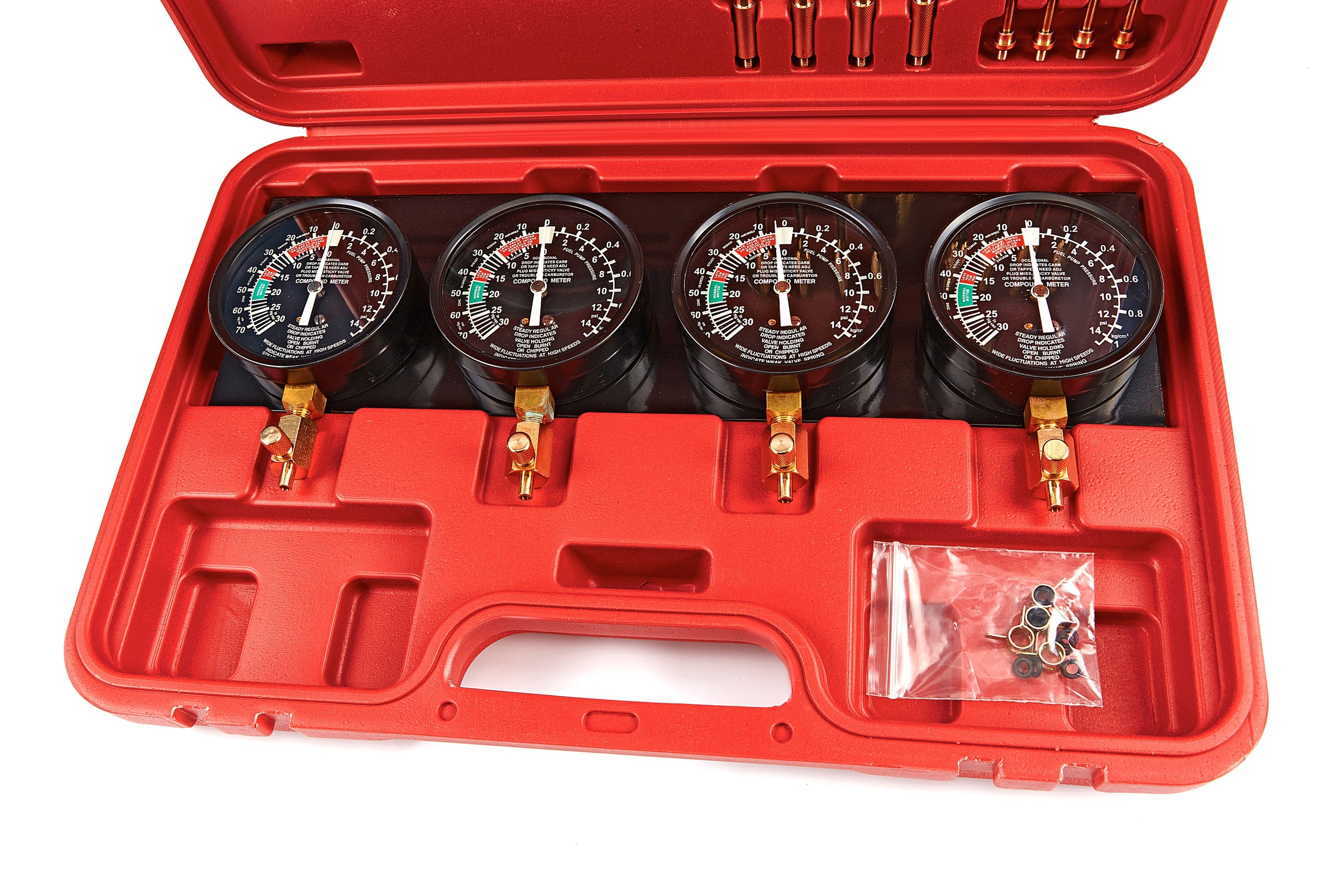 HBM Vergaser-Synchronisationsset 4-Uhr Image 3