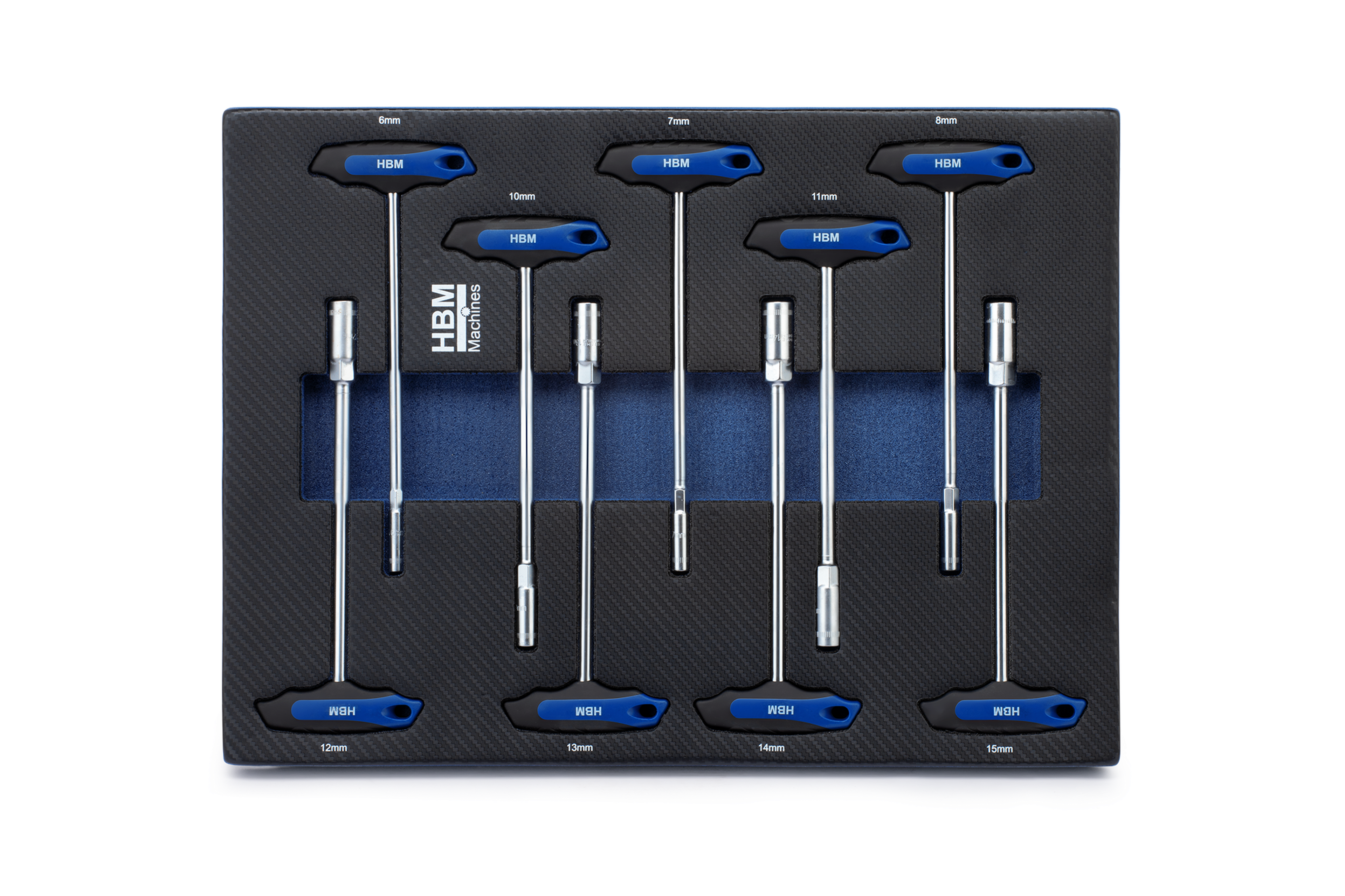 HBM inlays met gereedschapset 262-delig, voor gereedschapswagen, blauw Image 5