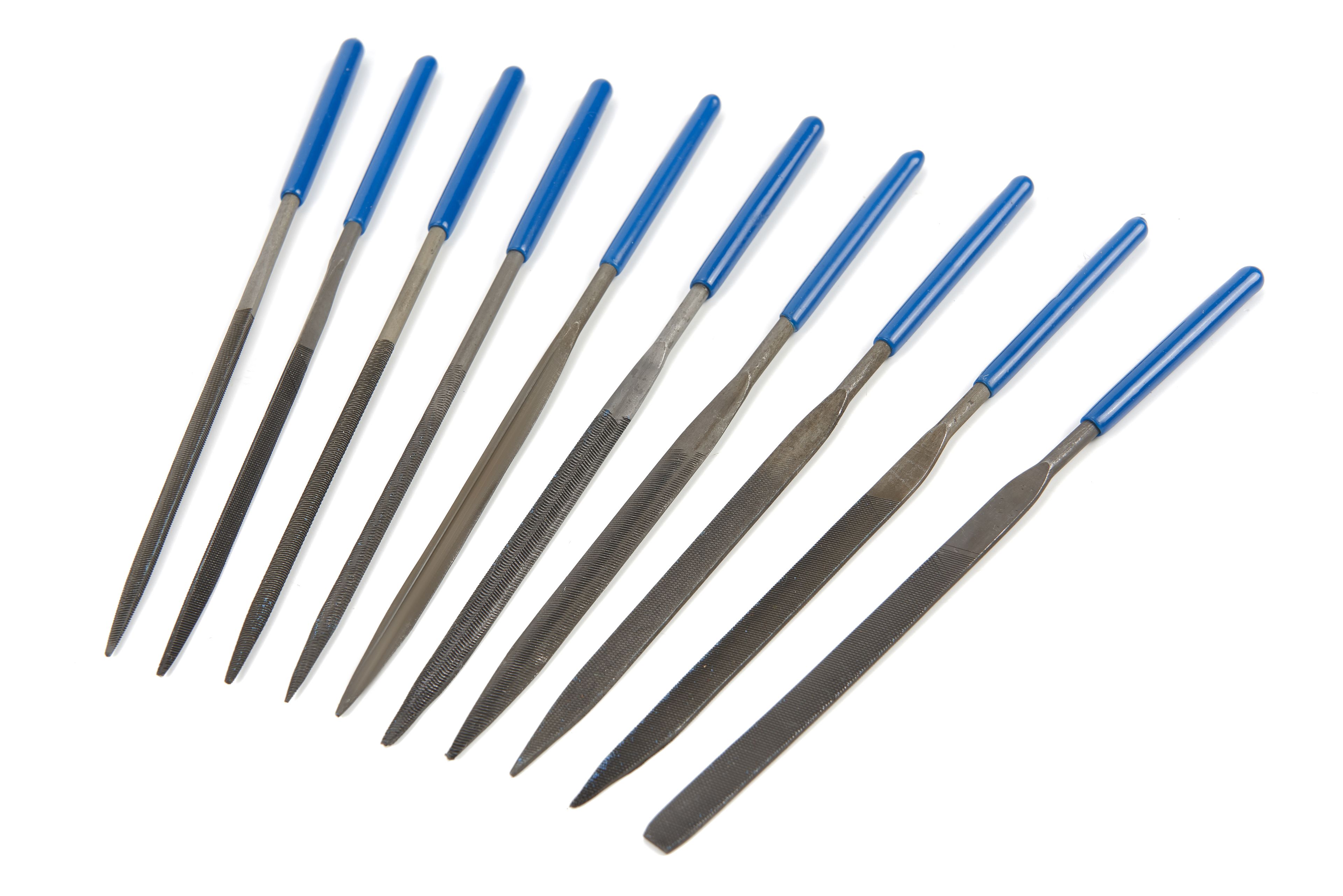 HBM 10 Delige Naaldvijlenset, Sleutelvijlenset Image 3