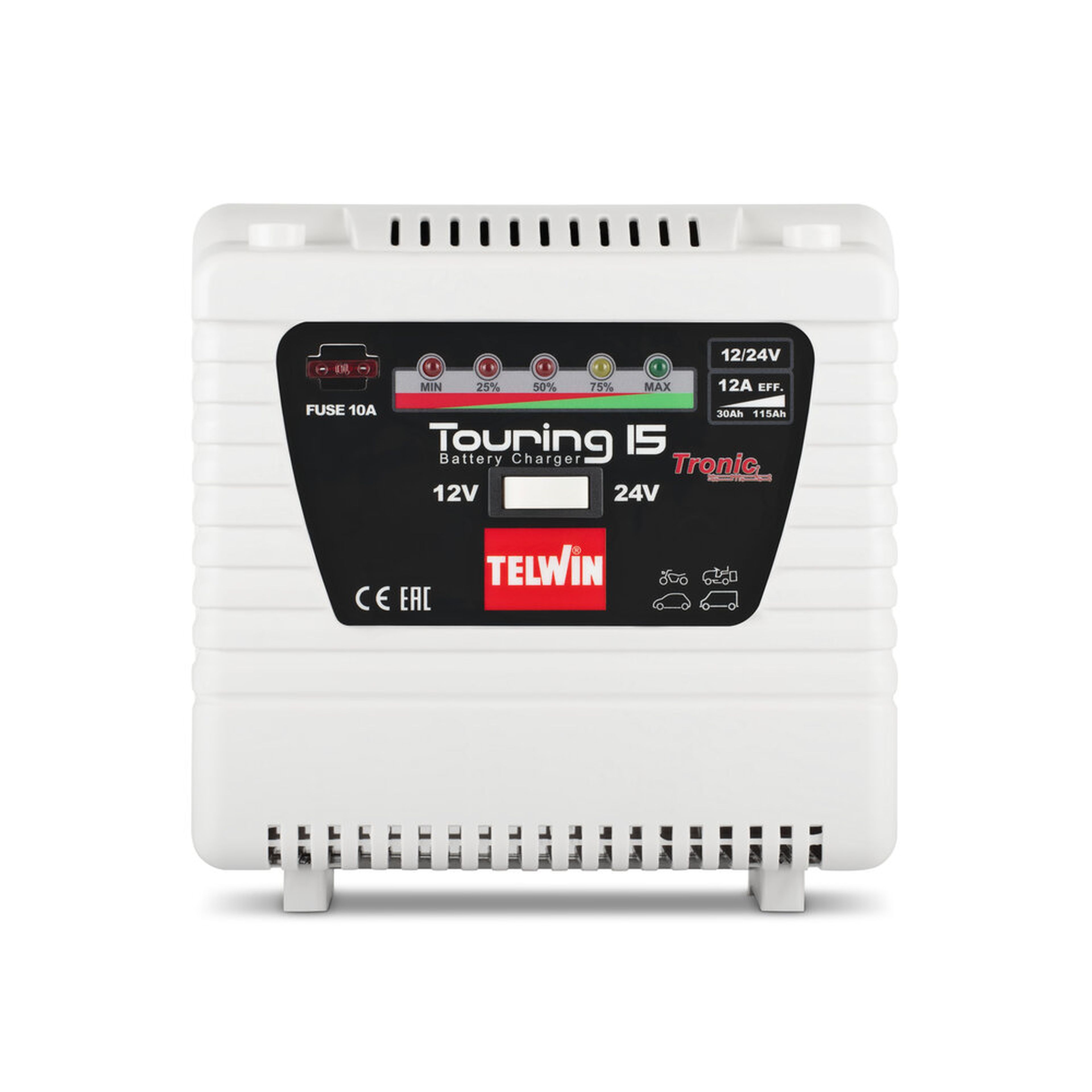 Telwin Touring 15 Caricabatterie 230V 12V/24V Image 3
