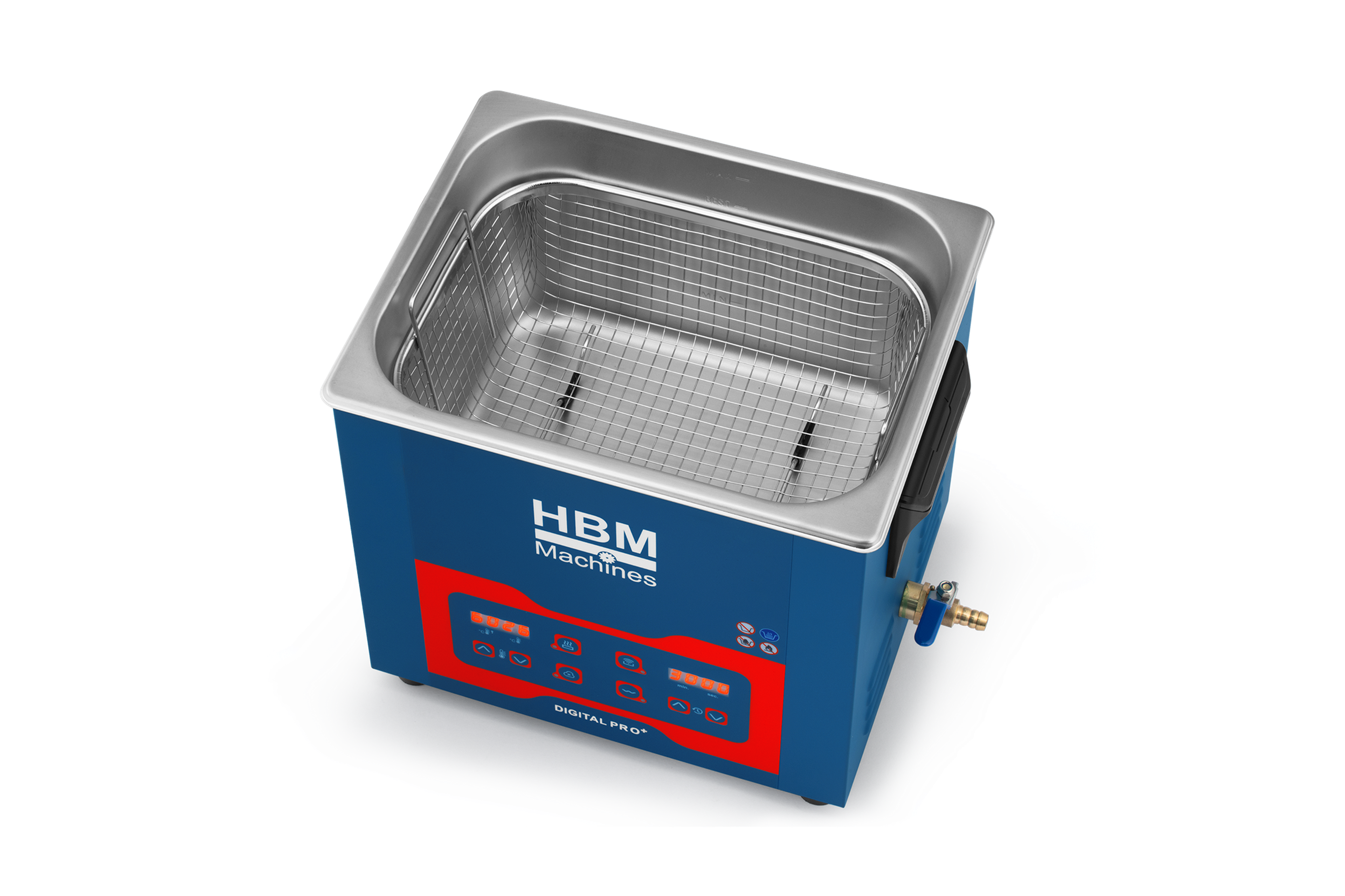 HBM pulitori ad ultrasuoni, blu 12,3 l Image 6