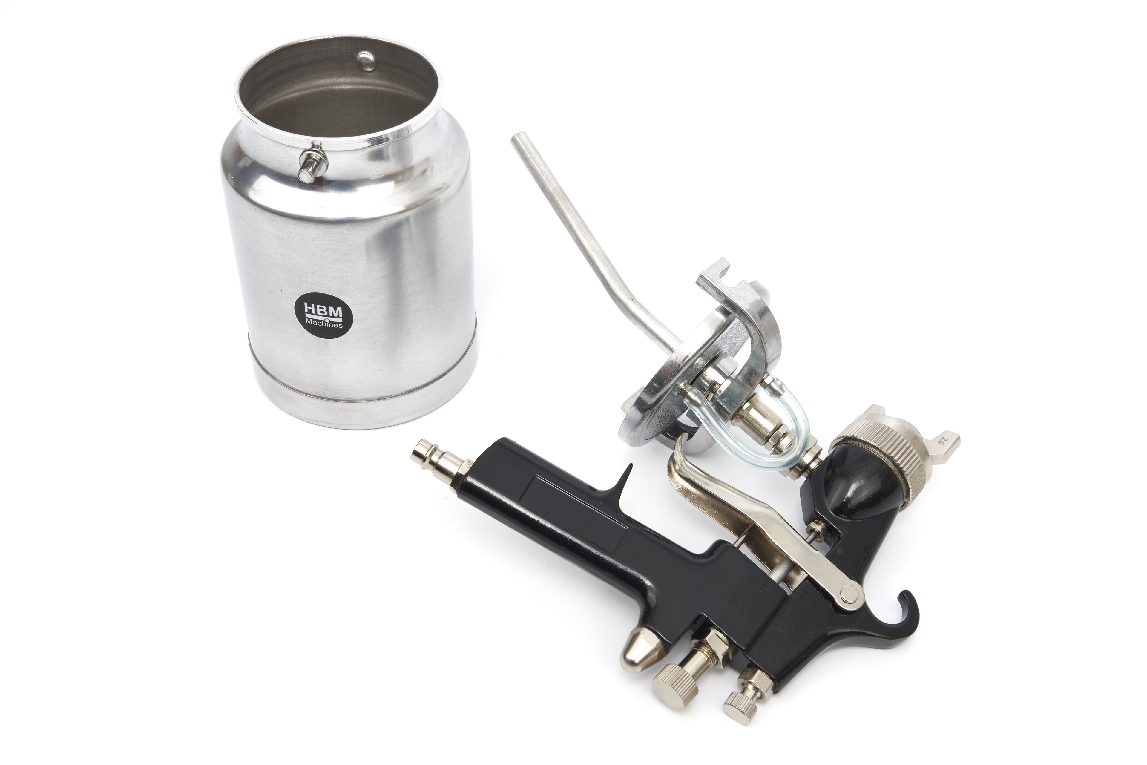 HBM hogedruk verfspuit met zuigkracht 1000 ml Image 5