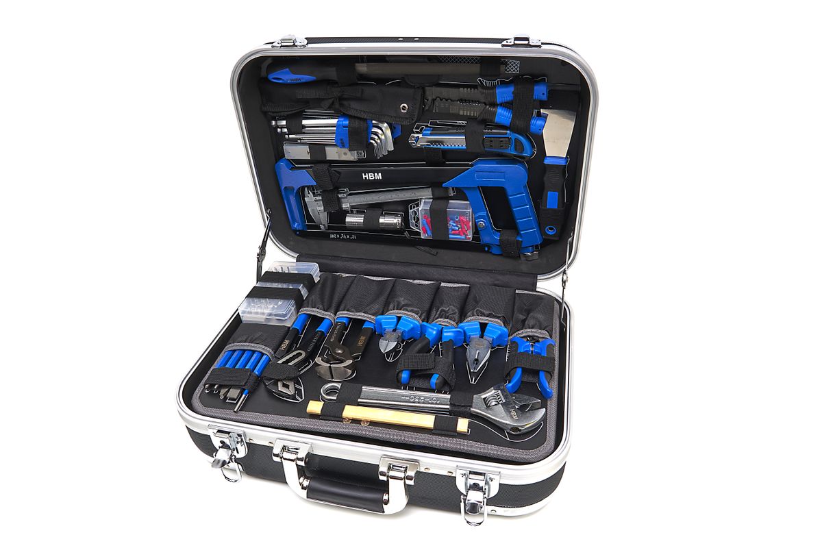HBM 228 Caja de herramientas profesional, juego de herramientas