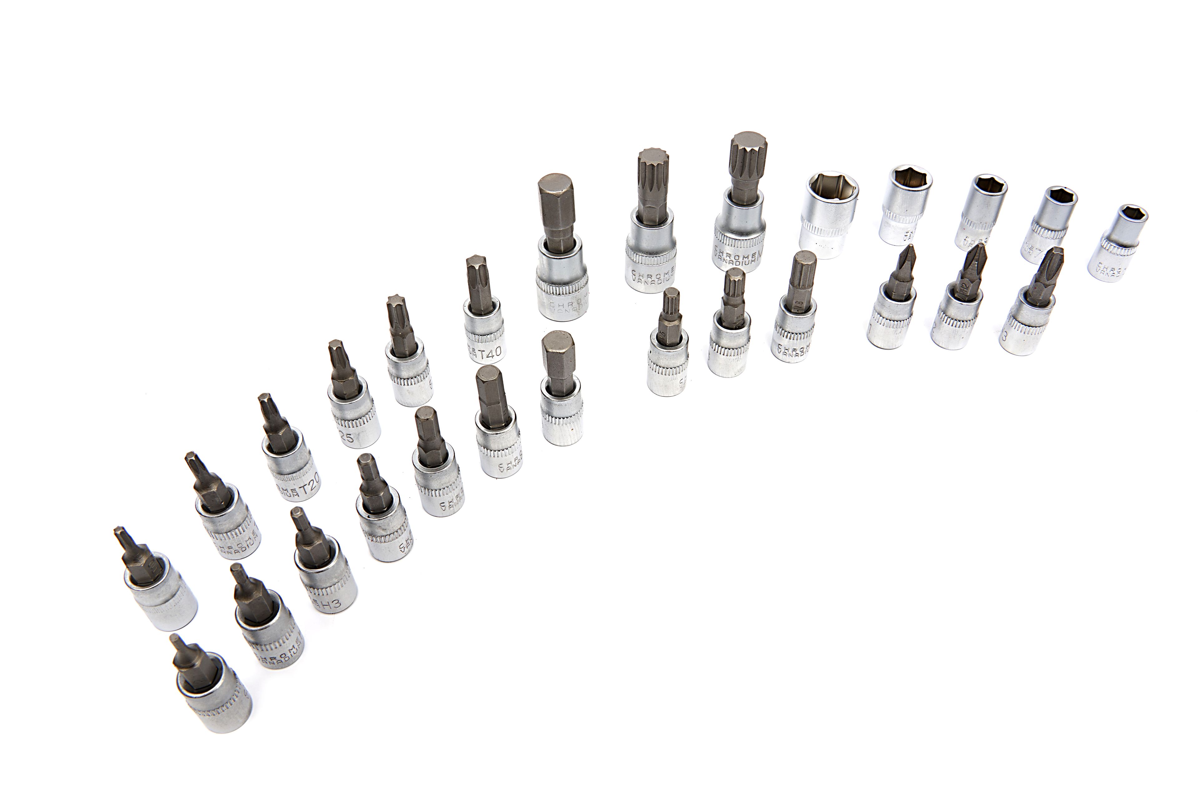 Jeu de clés dynamométriques HBM 32 pièces, 1/4 pouce, 2 - 20 Nm Image 10