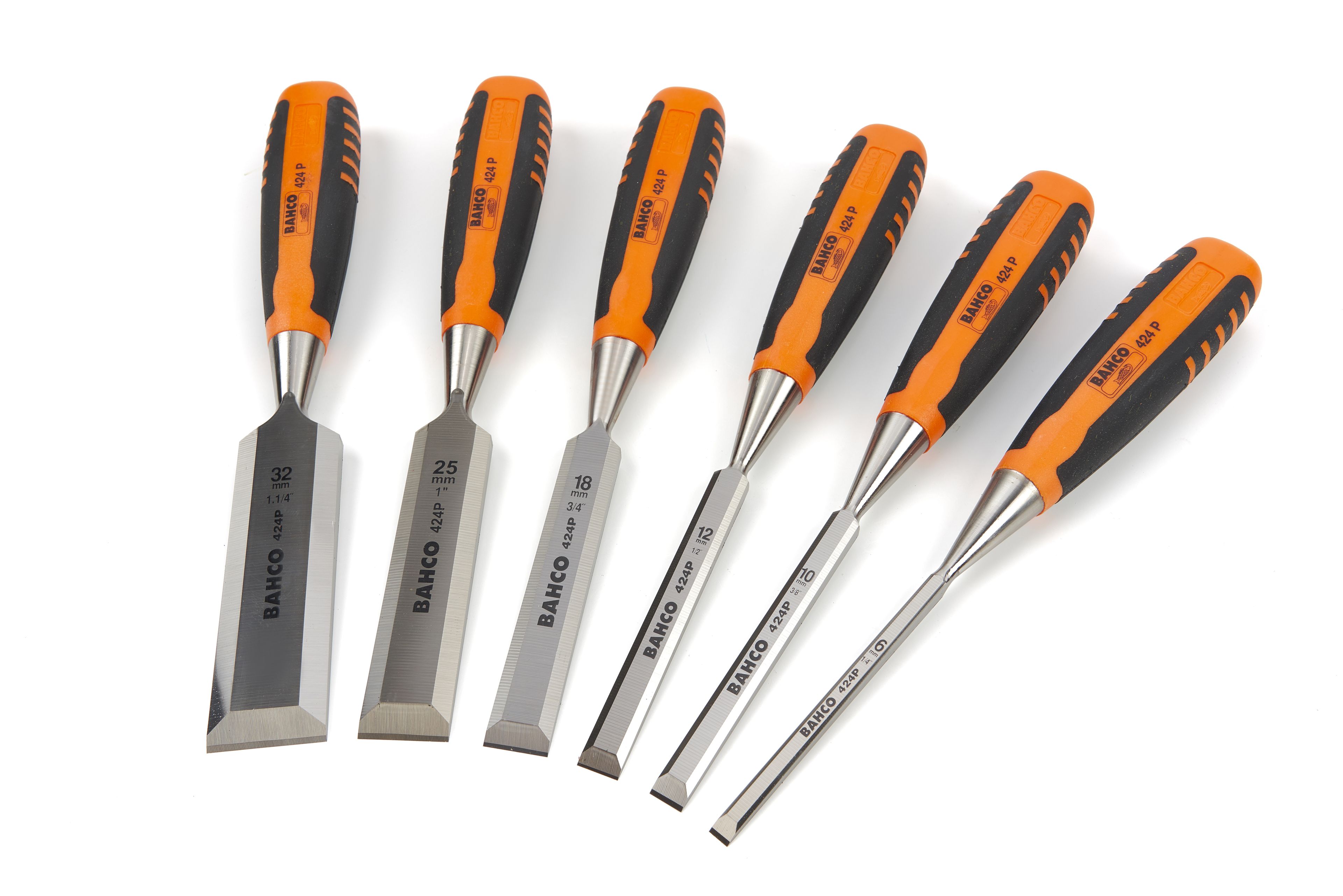 Bahco 424P-S6-EUR 6 Delige Steekbeitelset Image 3