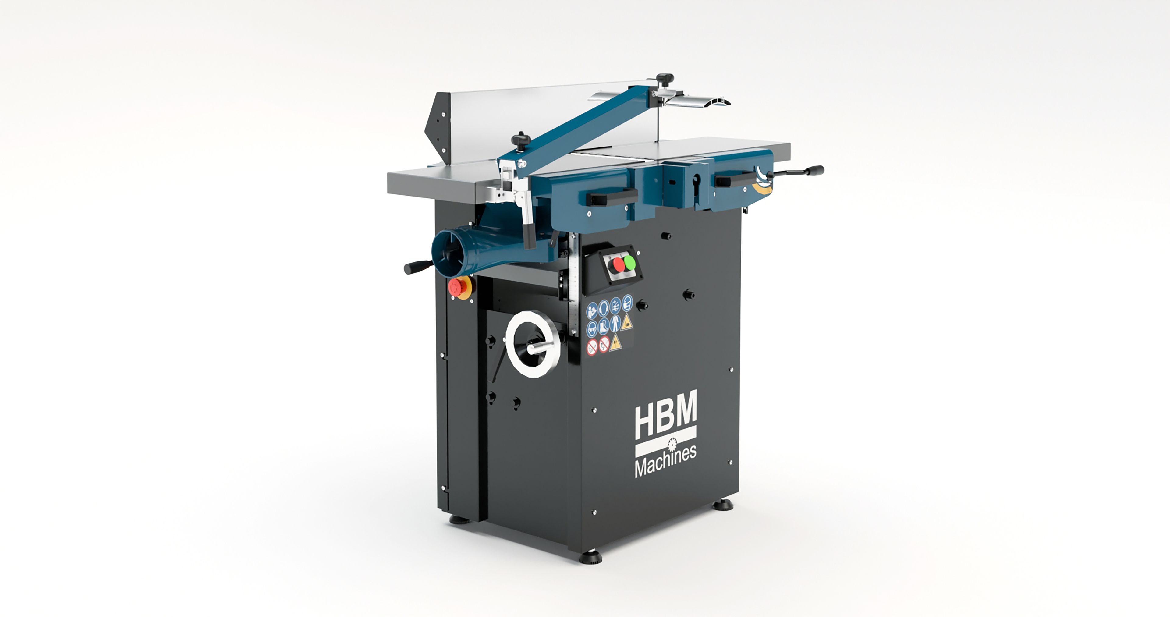 HBM vlak en vandiktebank met spiraalsnijkop 16 inch, 400 Volt Image 3