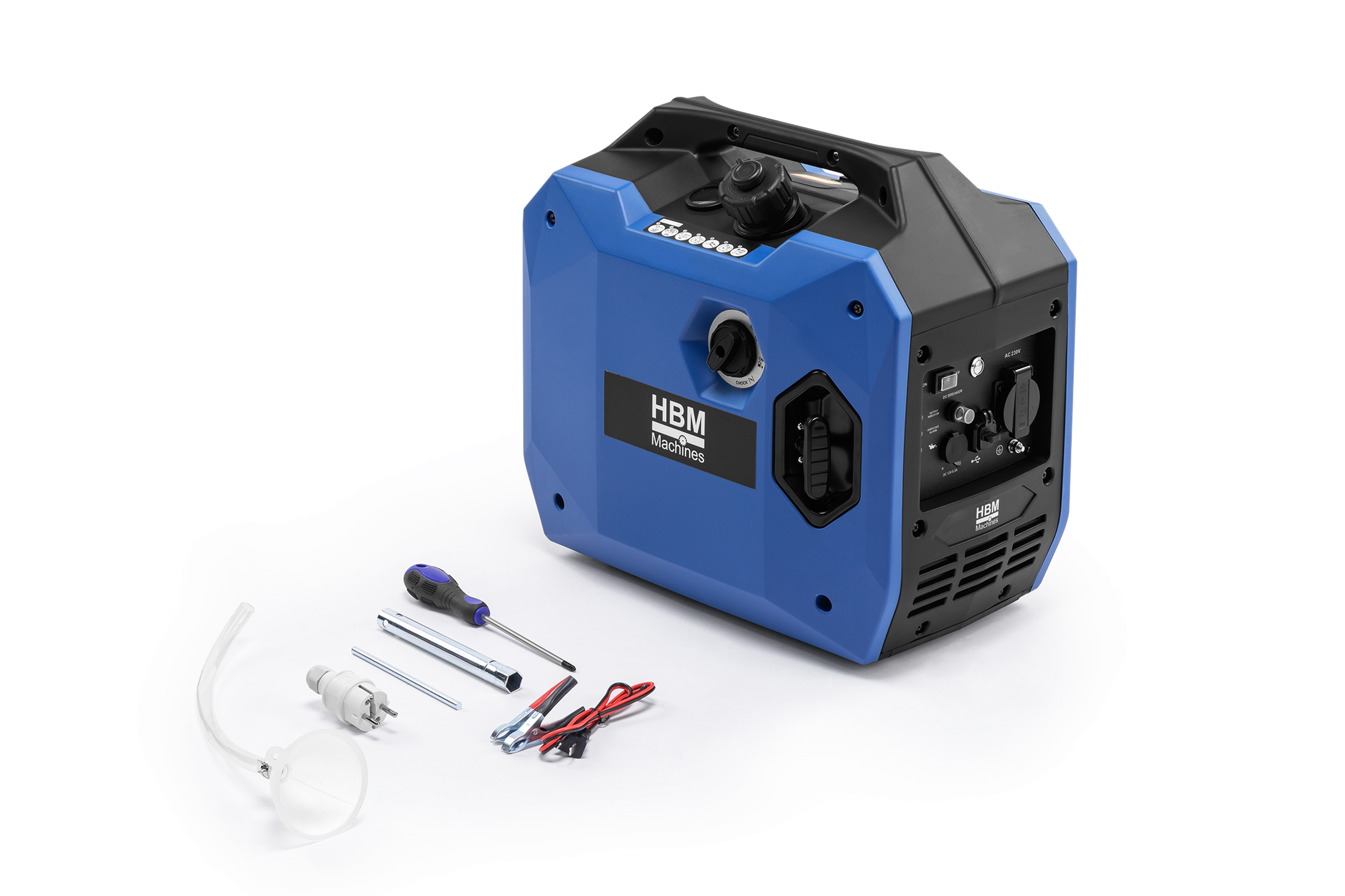 HBM inverter aggregaat, generator met 79 cc benzinemotor 230V 2000W Image 5