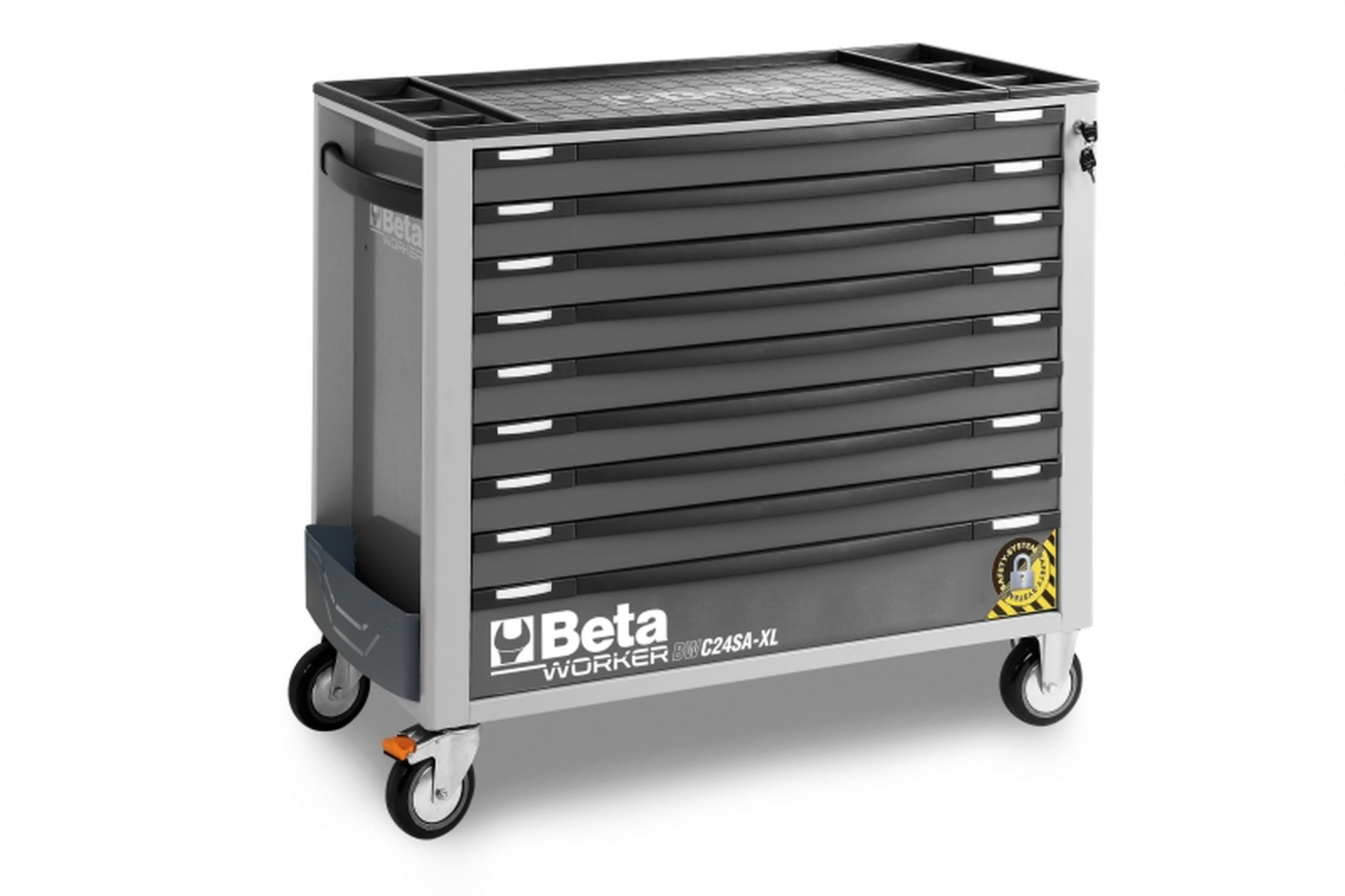 Beta gereedschapswagen 9 laden, 614-delig, 2400S XL9/E-XXL
