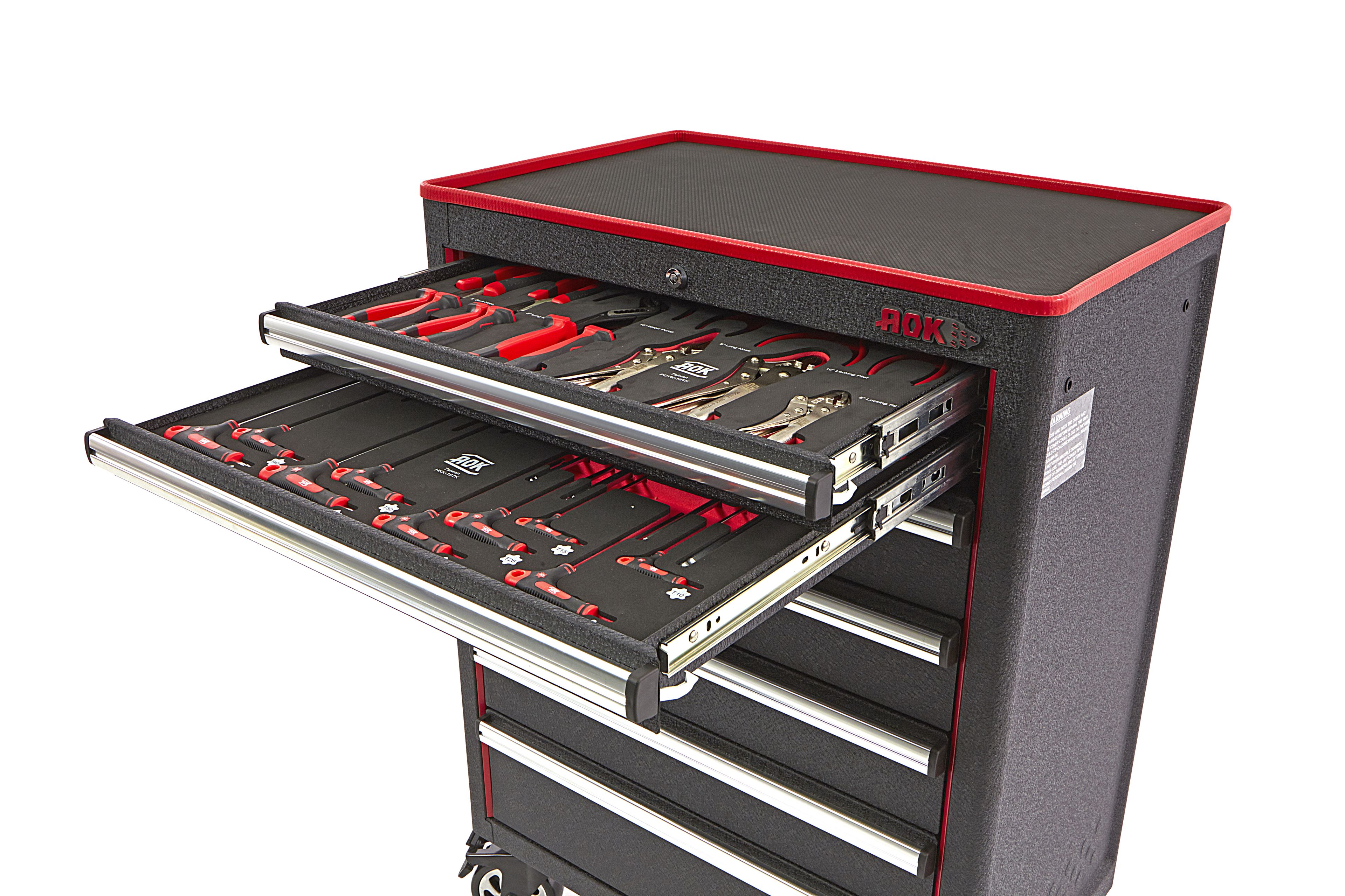AOK Professionele Gevulde Gereedschapswagen - 249 Delig Image 7