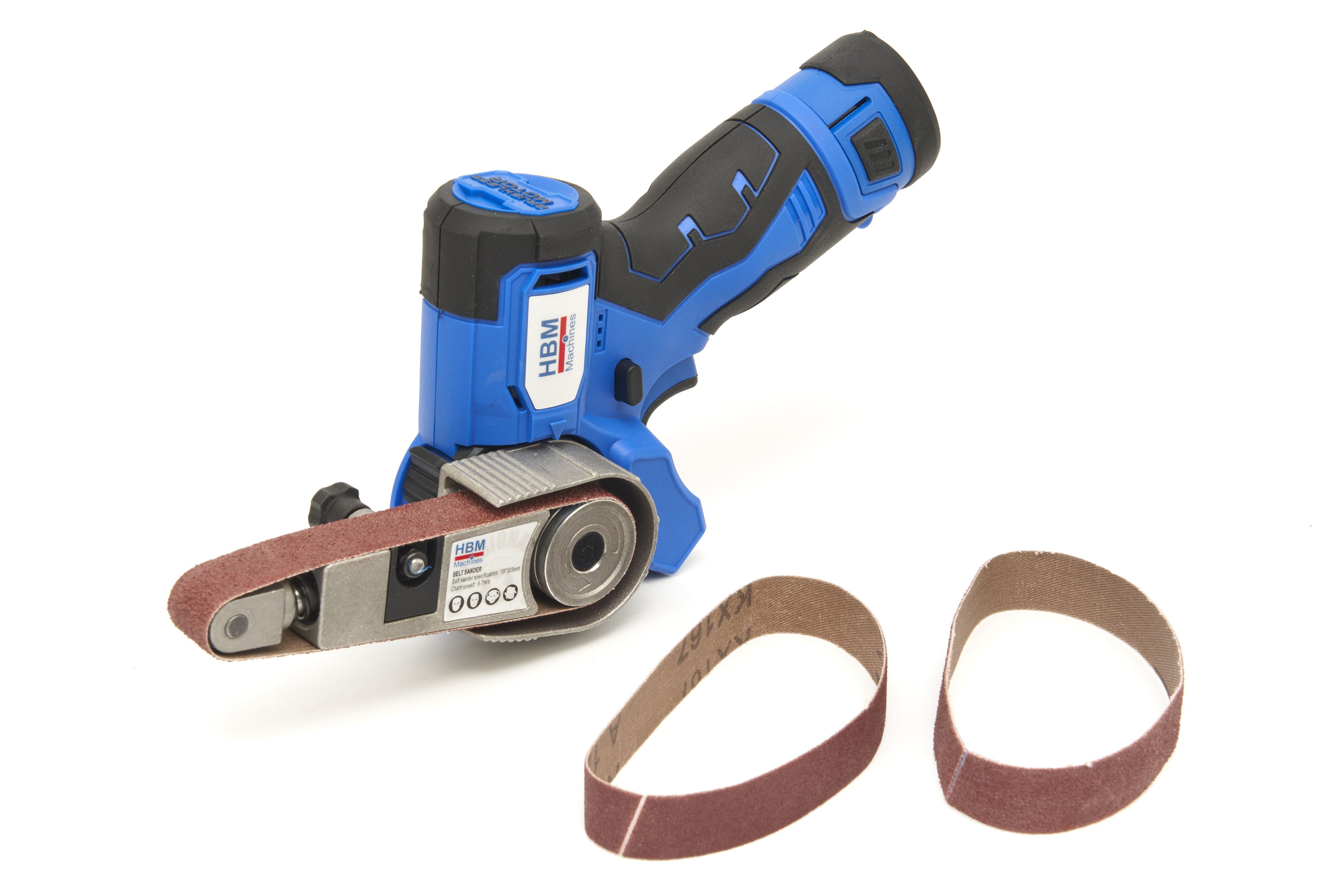 HBM 3 en 1 : tronçonneuse, ponceuse et souffleur de feuilles sans fil AC10 Image 7