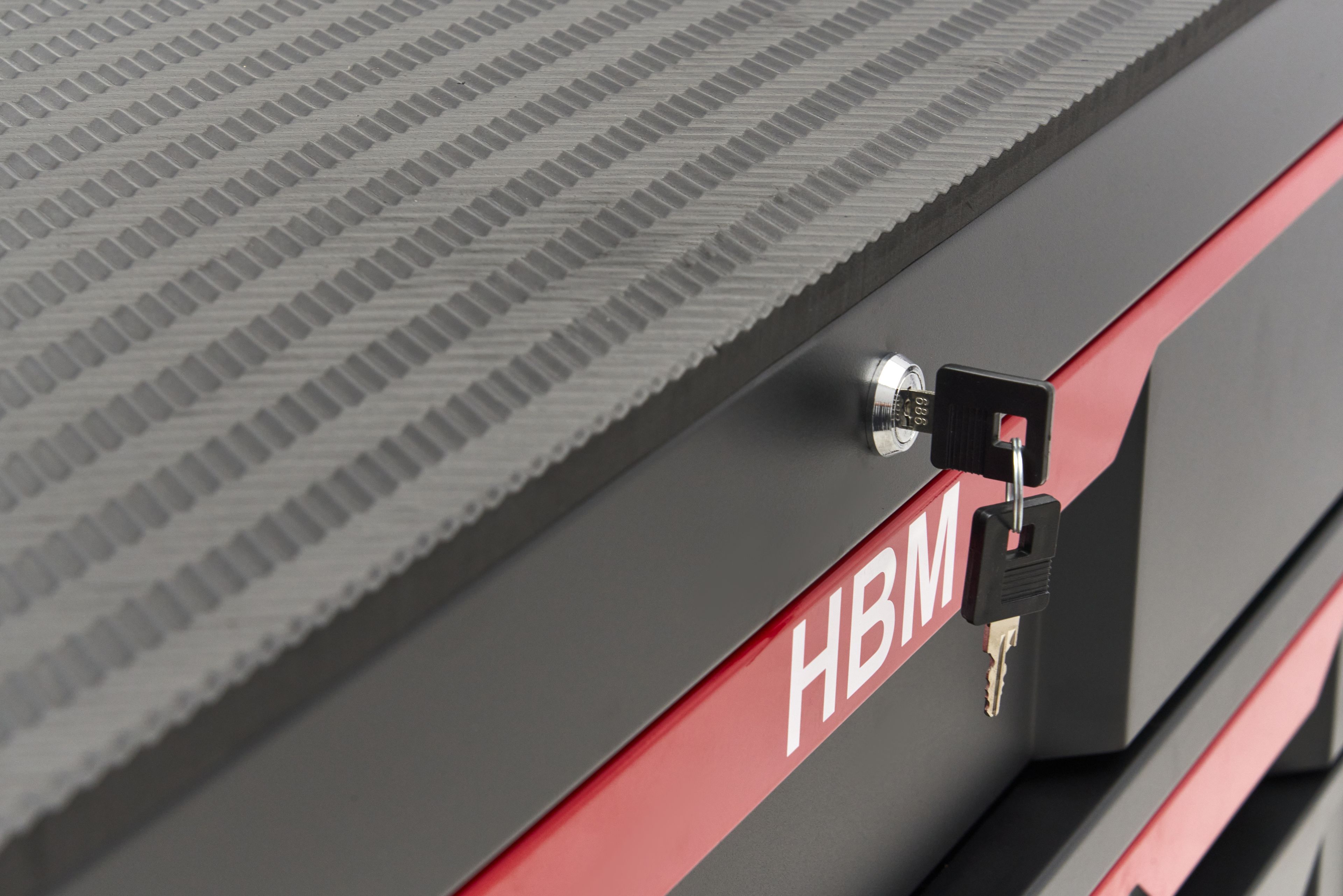 HBM gereedschapswagen 12 laden, 106 cm, zwart Image 12