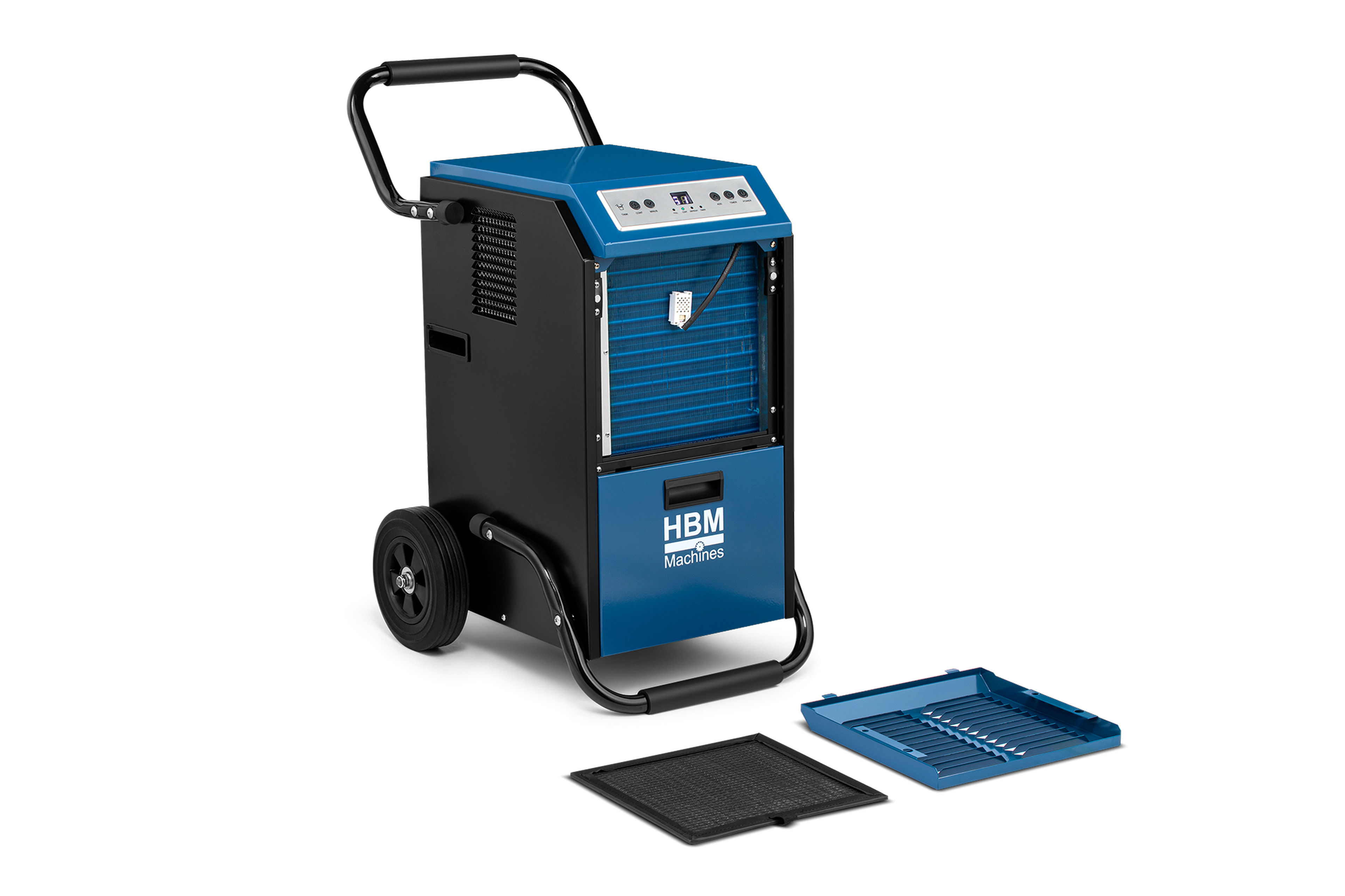 HBM professionele bouwdroger, luchtontvochtiger, vochtvanger 50 Liter, 650 Watt Image 6