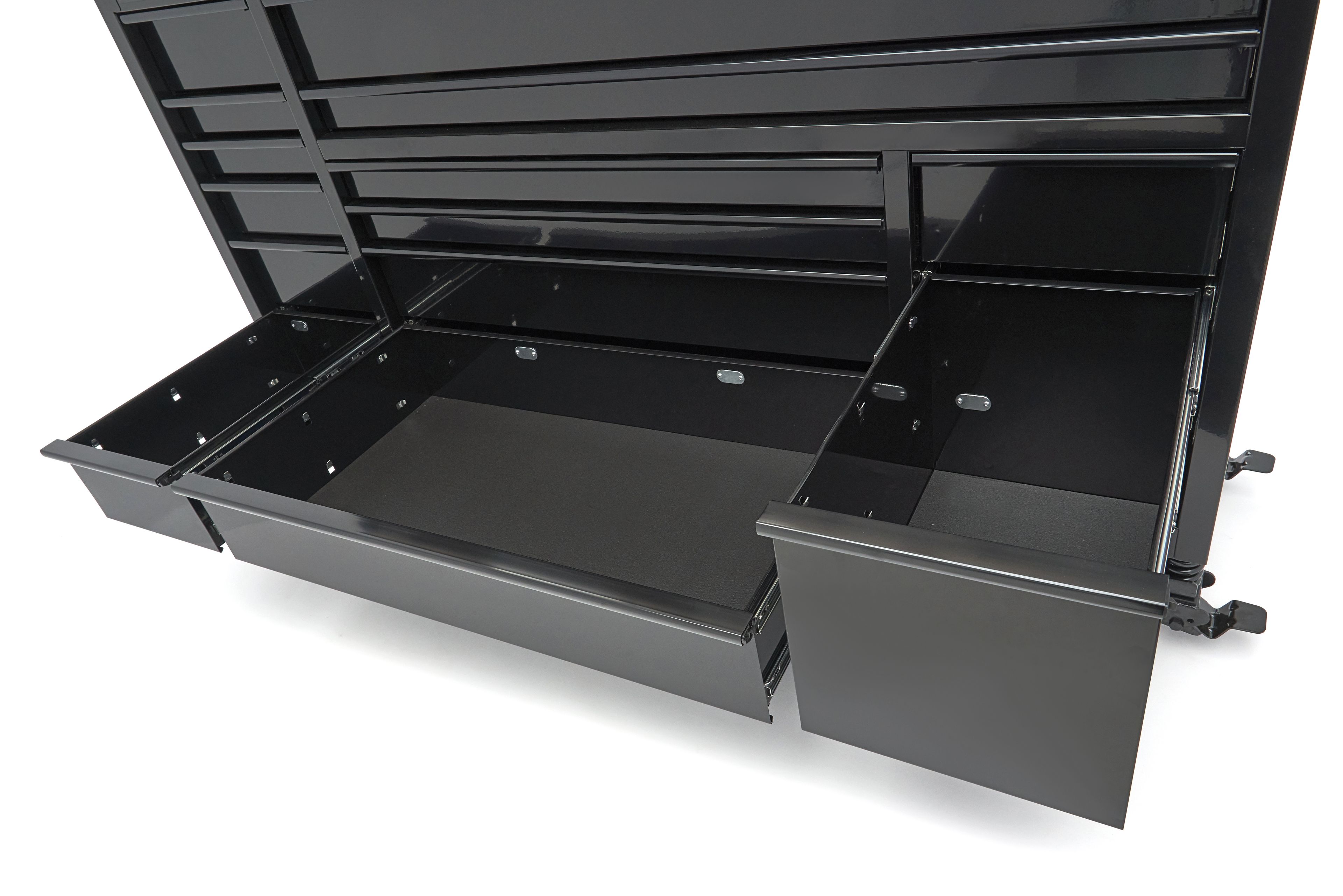 HBM gereedschapswagen, 14 laden, 182 cm, zwart Image 8