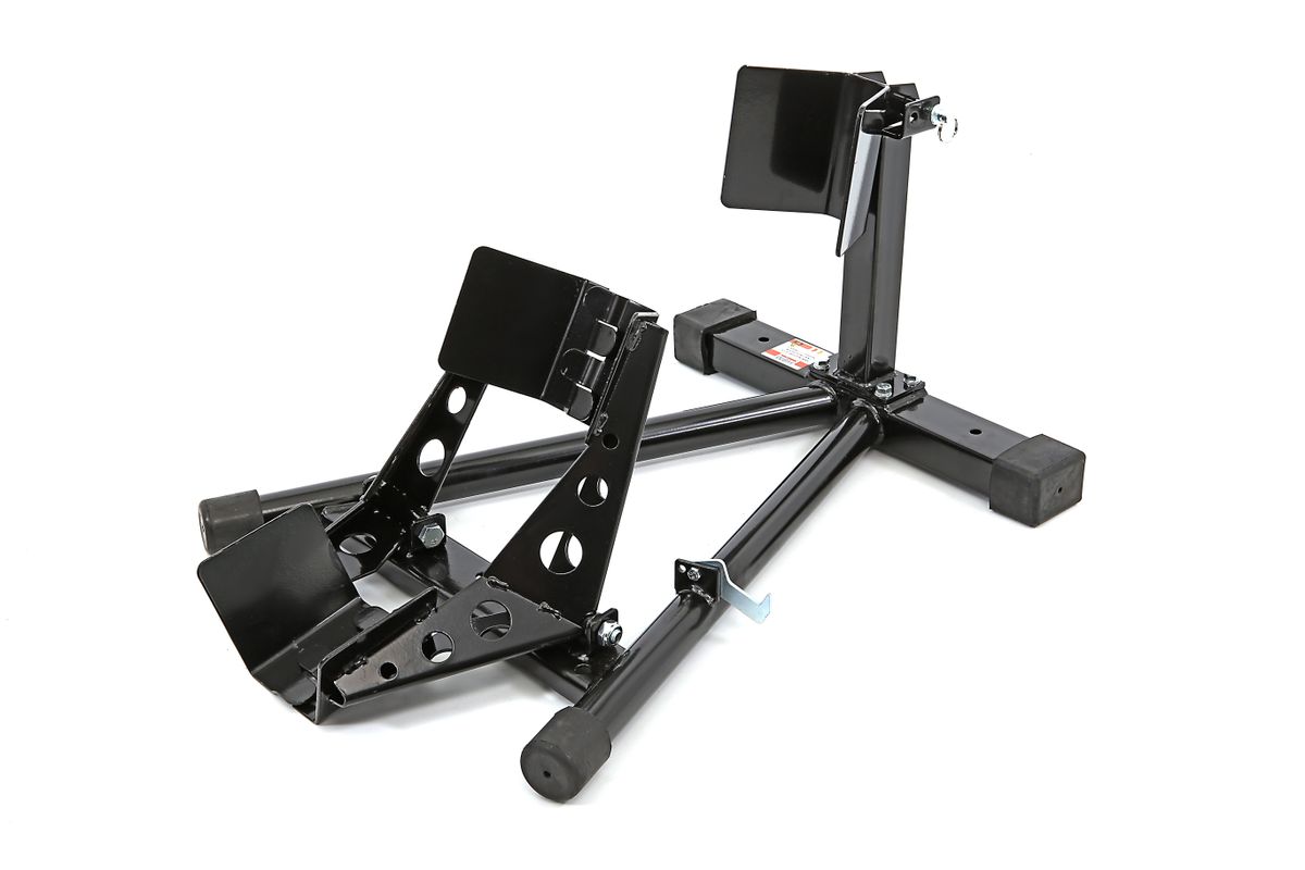 HBM Abrazadera de rueda de entrada para motocicleta modelo 1 – NEGRO