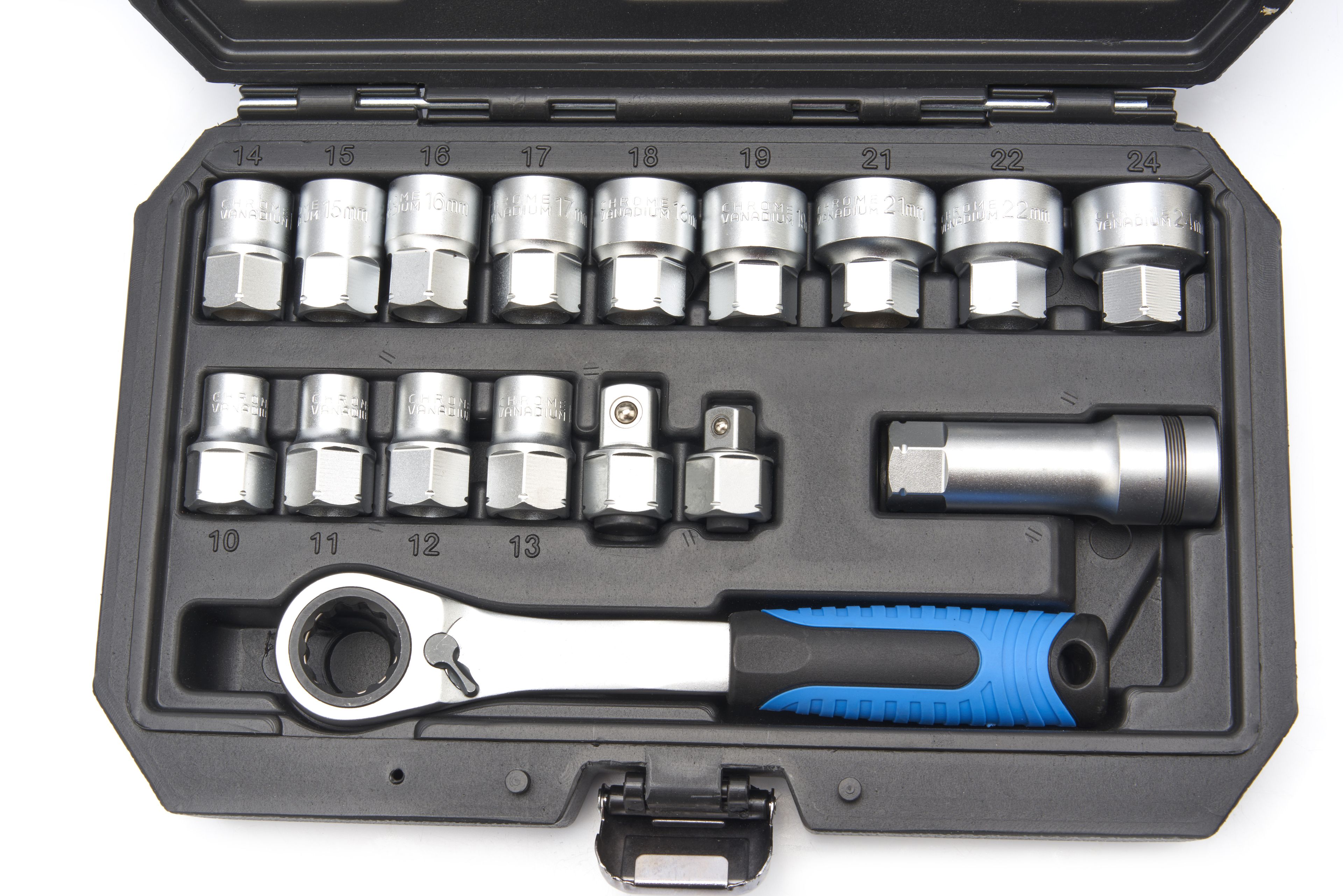 HBM Coffret de 17 Douilles Traversantes Image 2