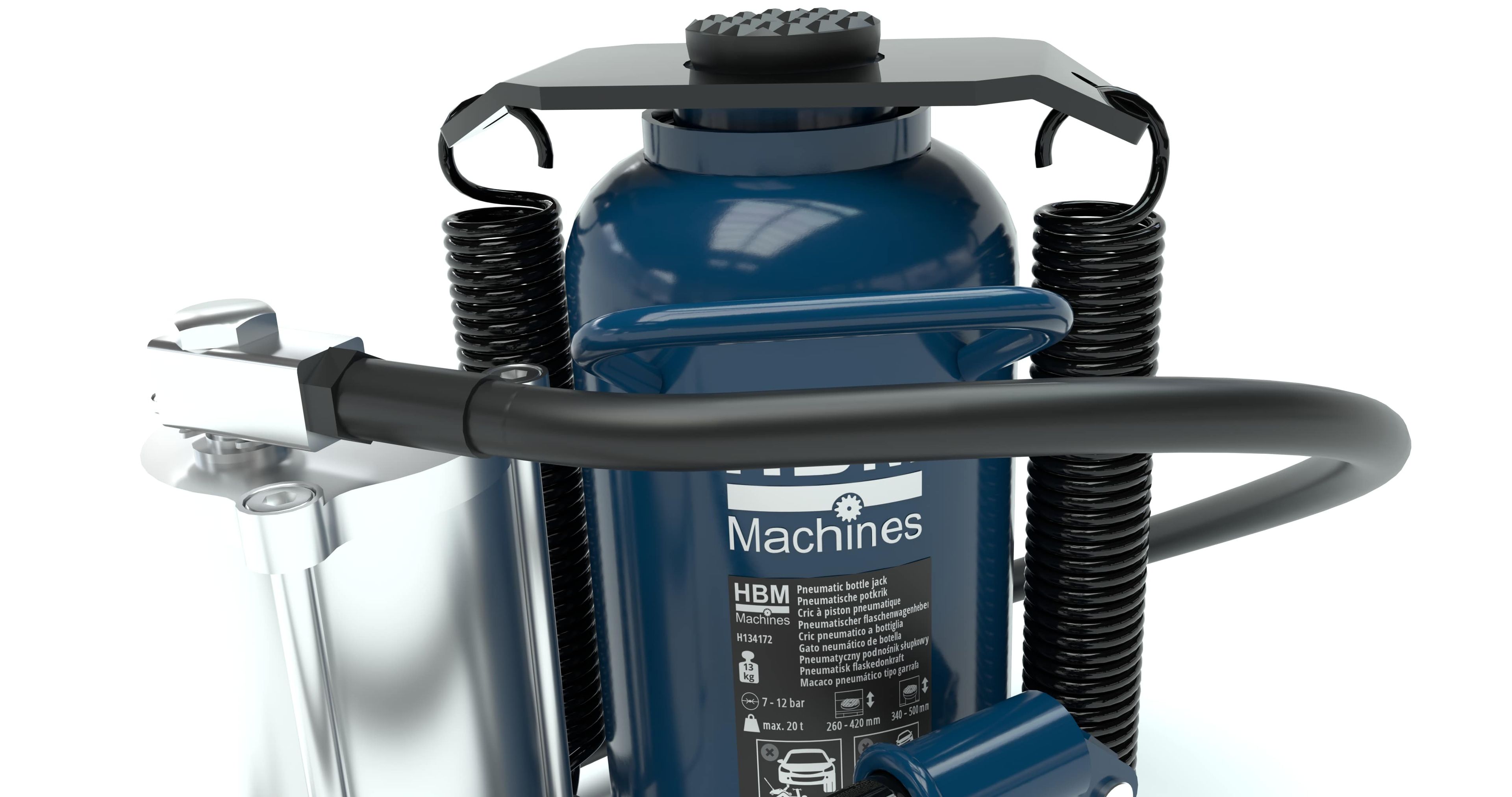 Cric pneumatico HBM da 20 ton Image 5