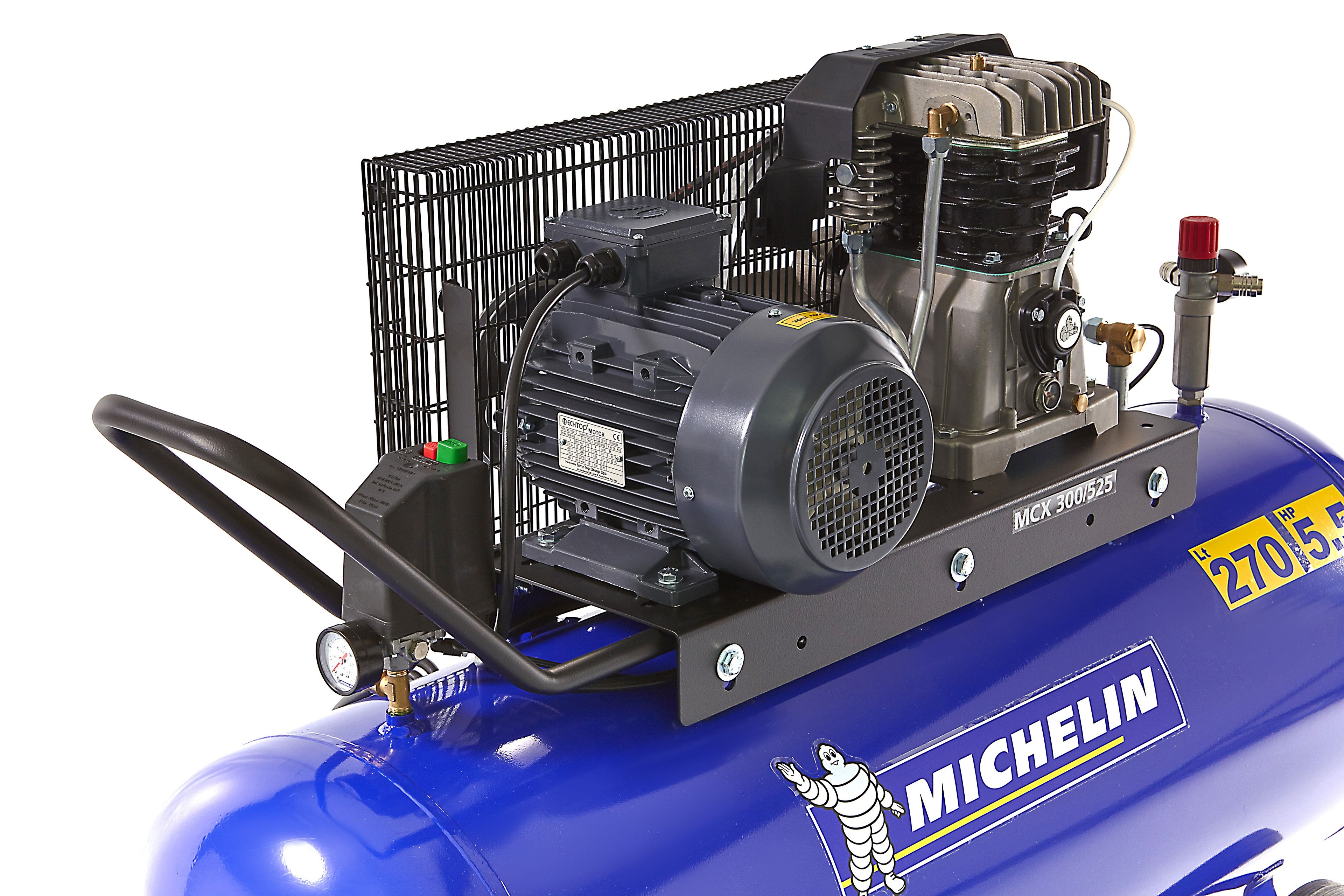 Compresseur Michelin 270 litres 5,5 CV Image 4