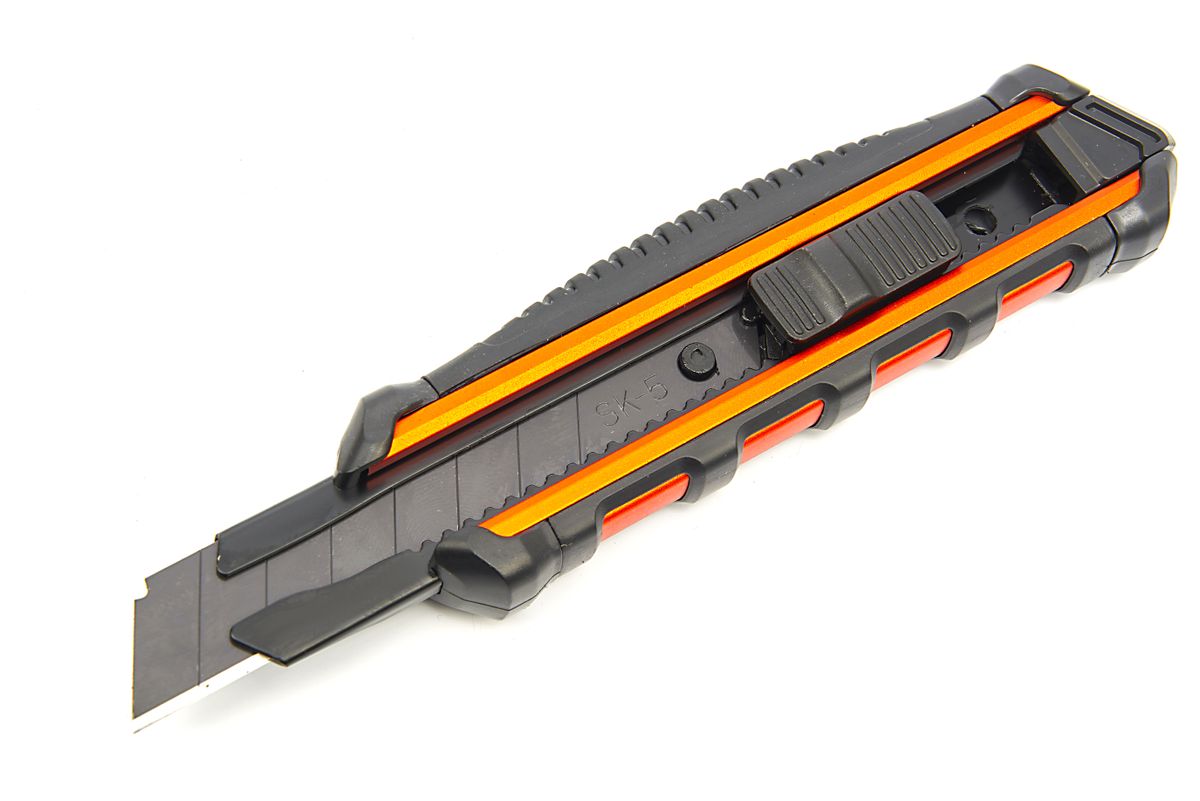 Cutter universal de aluminio HBM con agarre suave de 18 mm