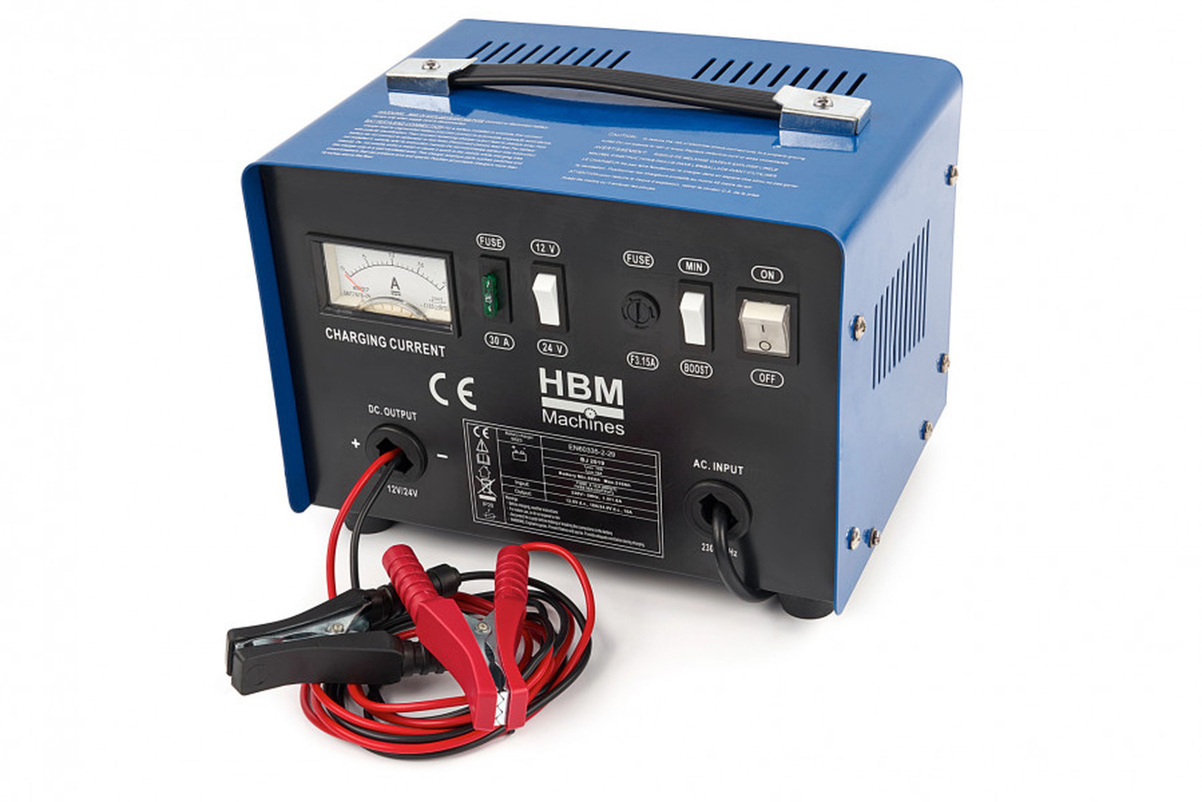 HBM Profi-Batterieladegerät, 12, 24 Volt 92 - 210 Ah Image 2