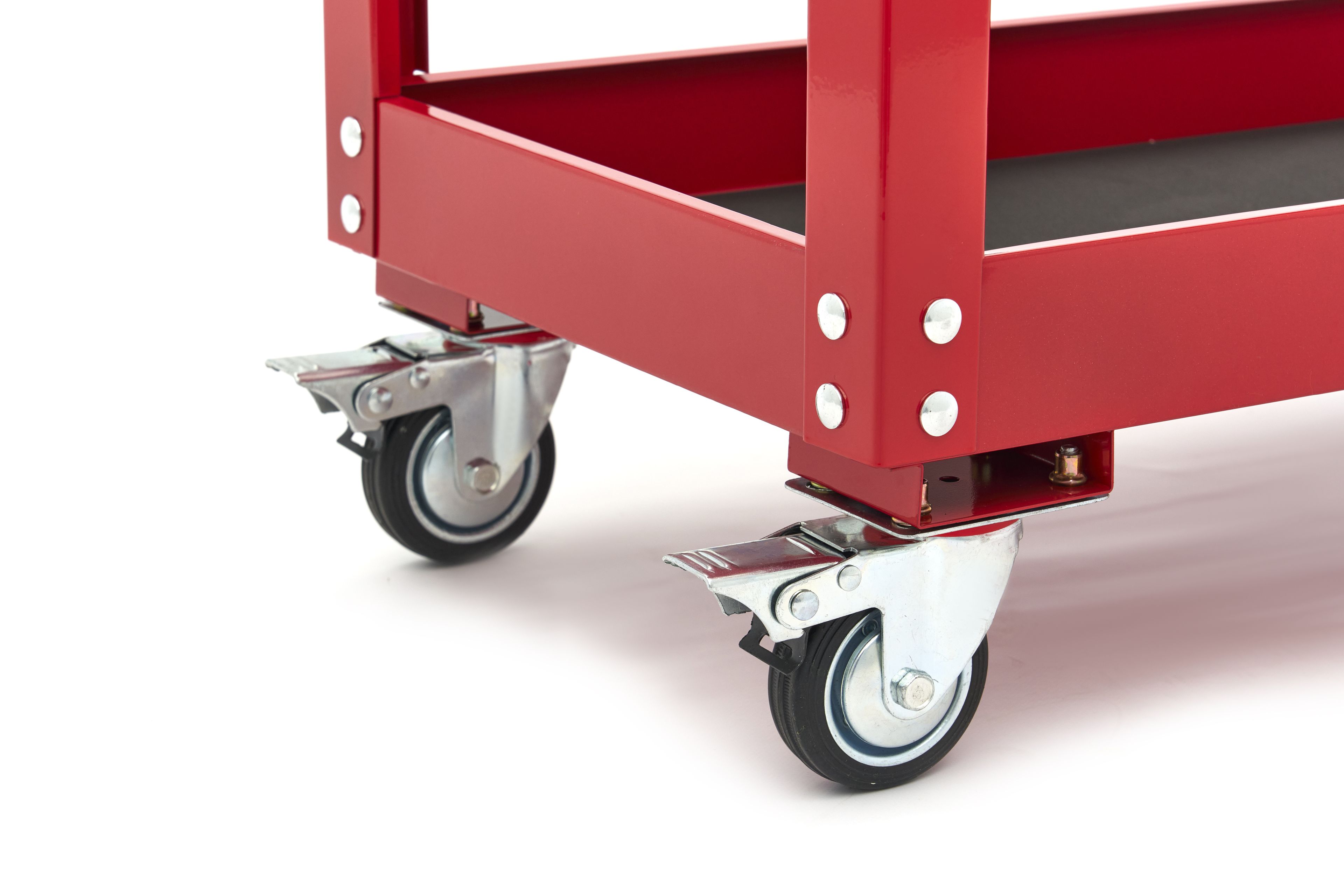 HBM  verrijdbare gereedschapswagen 2-laags, rood Image 7