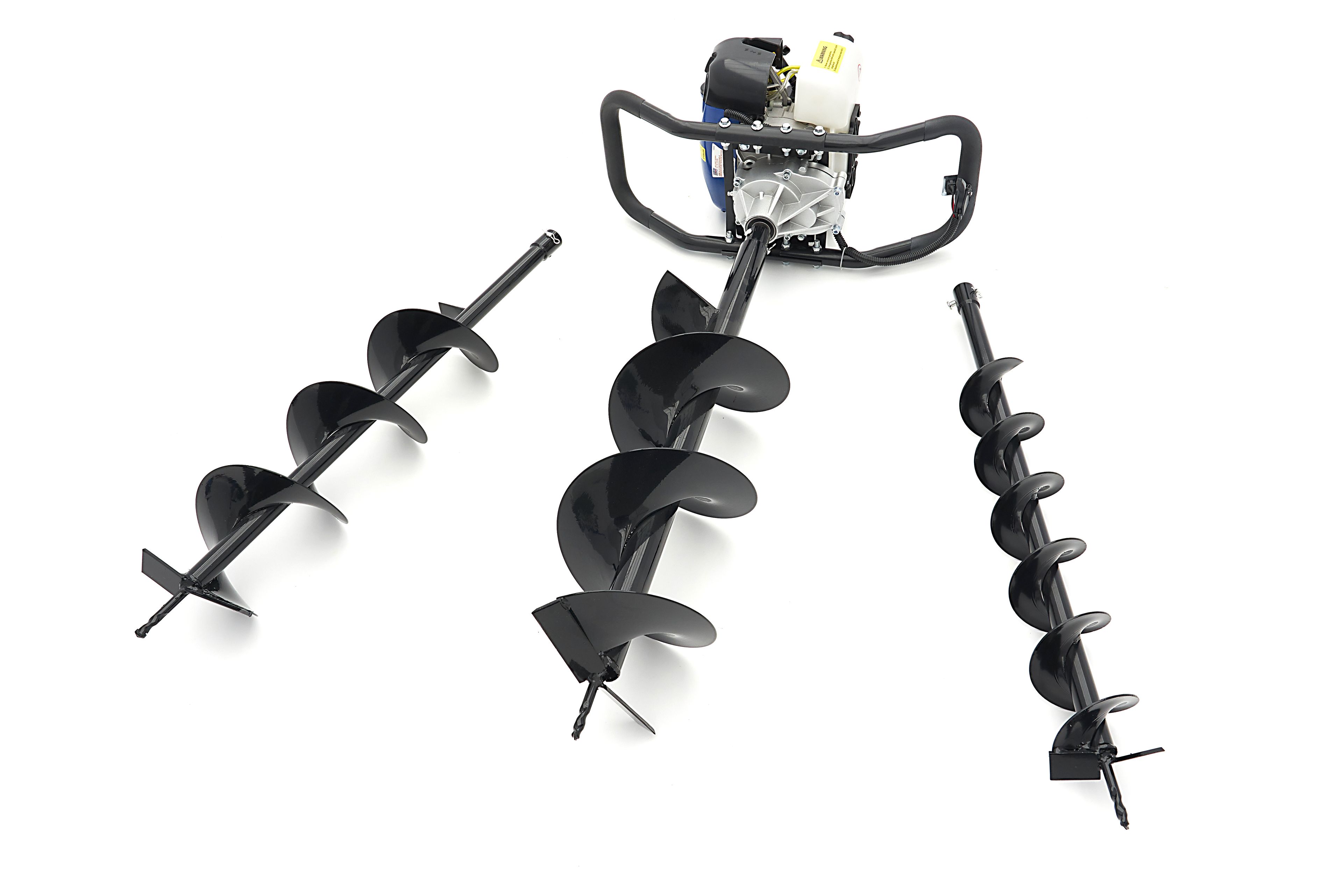 HBM 58 cc Professional Erdbohrer mit Benzinmotor - inklusive 3 Bohrer 100 / 150 / 200 mm. Image 4