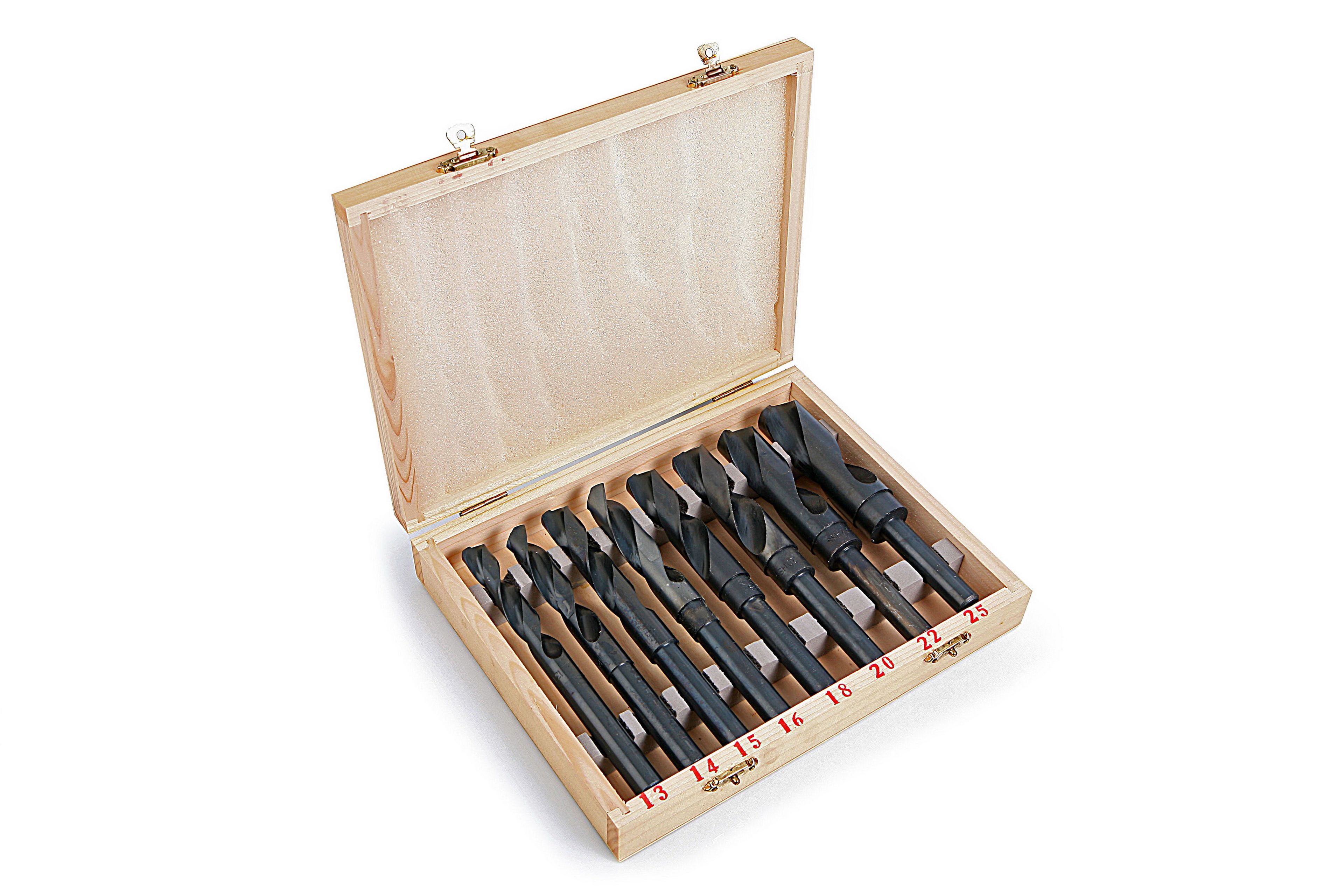 HBM Jeu de 8 pièces en bore cylindrique