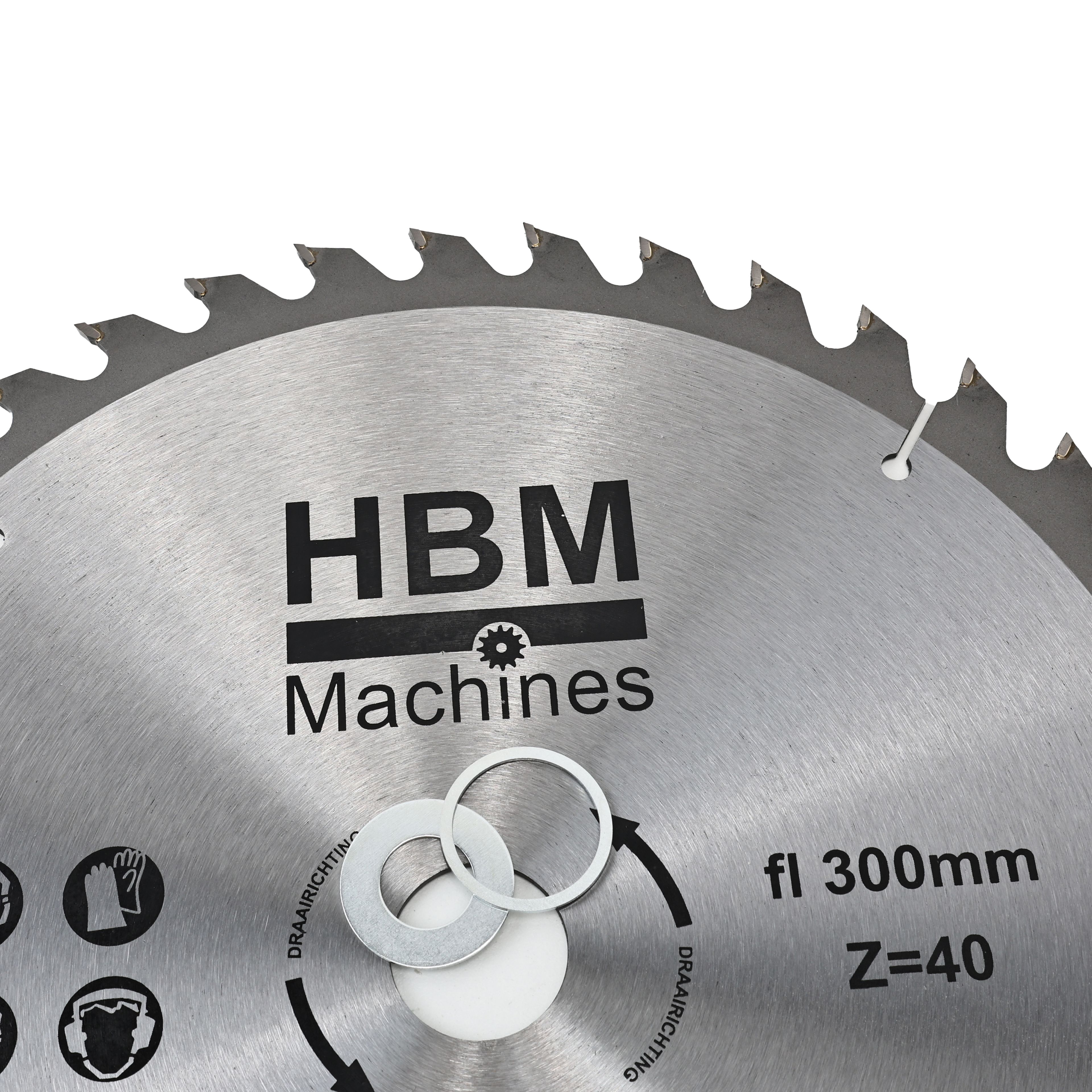 Lame per sega circolare HM da 300 mm HBM 40 Denti Image 2