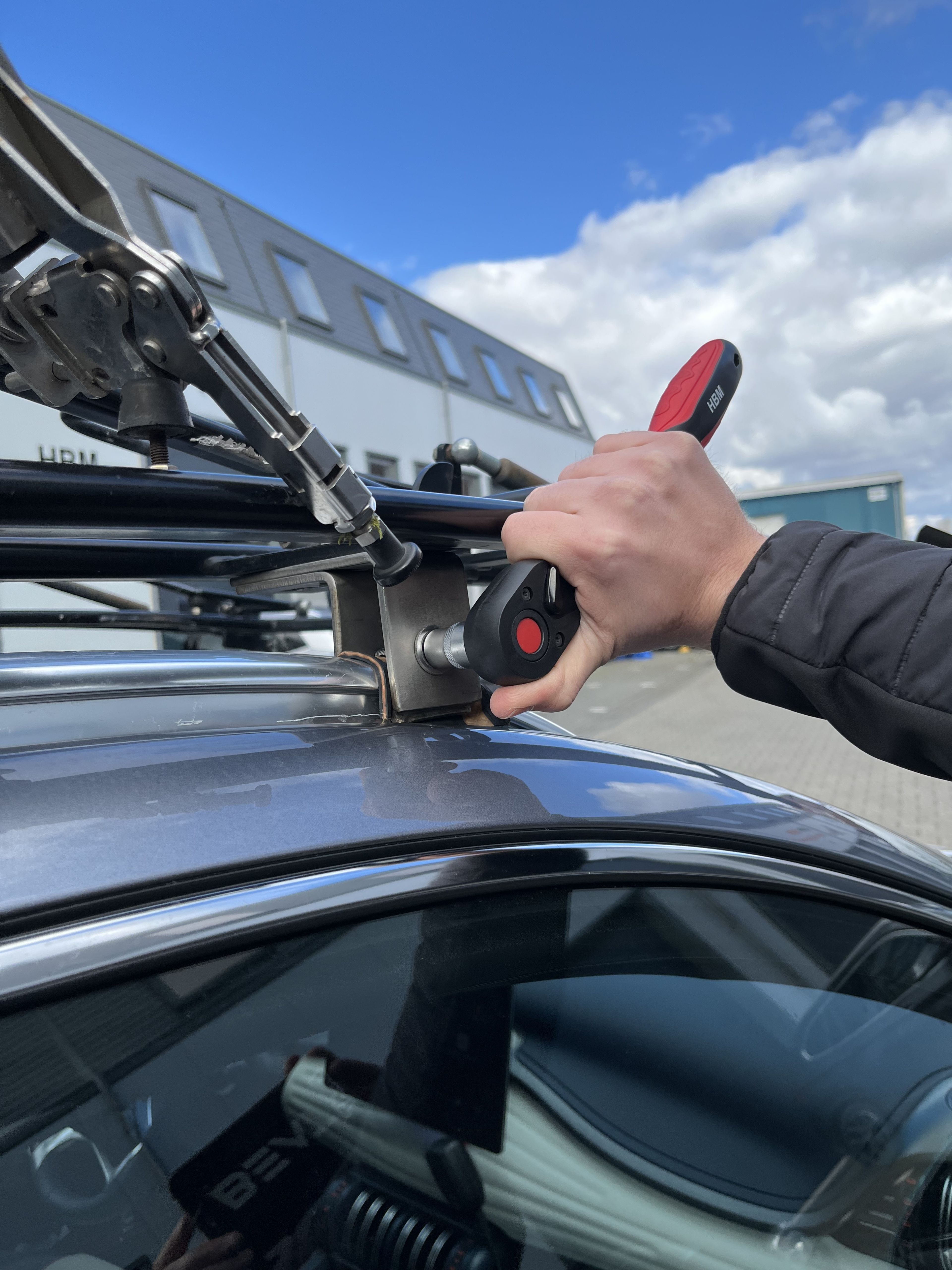 HBM Professional Caja de herramientas de 238 piezas, carro de herramientas con incrustaciones de carbono Image 17