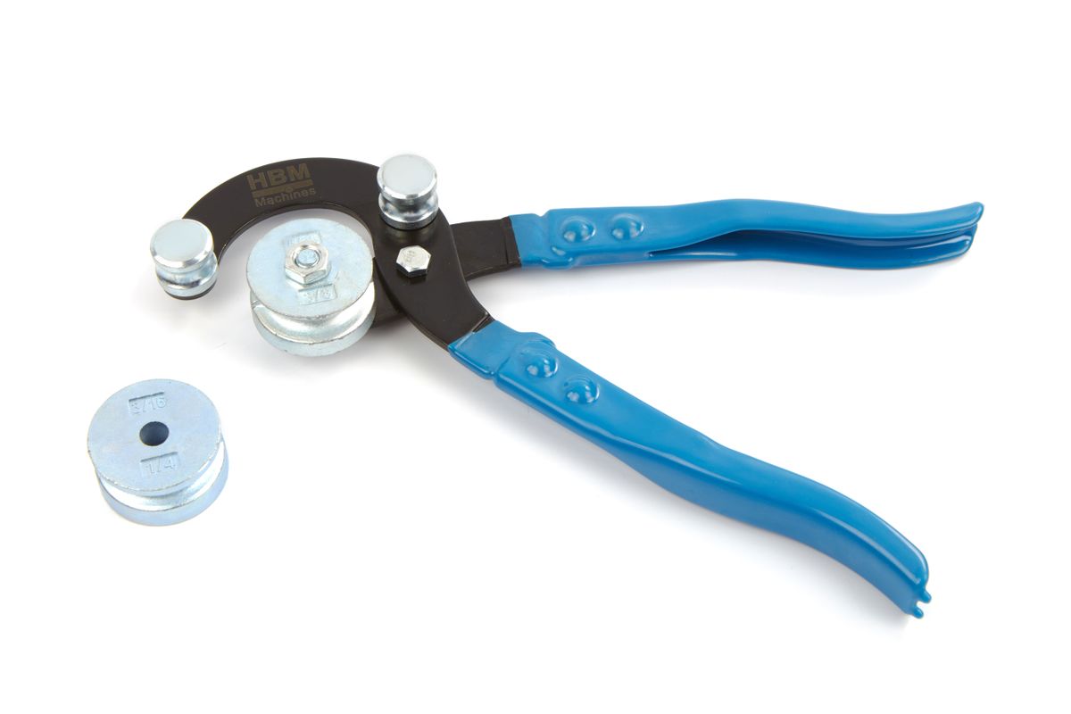 HBM Deluxe Alicate de doblado de tubos, Alicate para tubos de freno de 4 a 10 mm