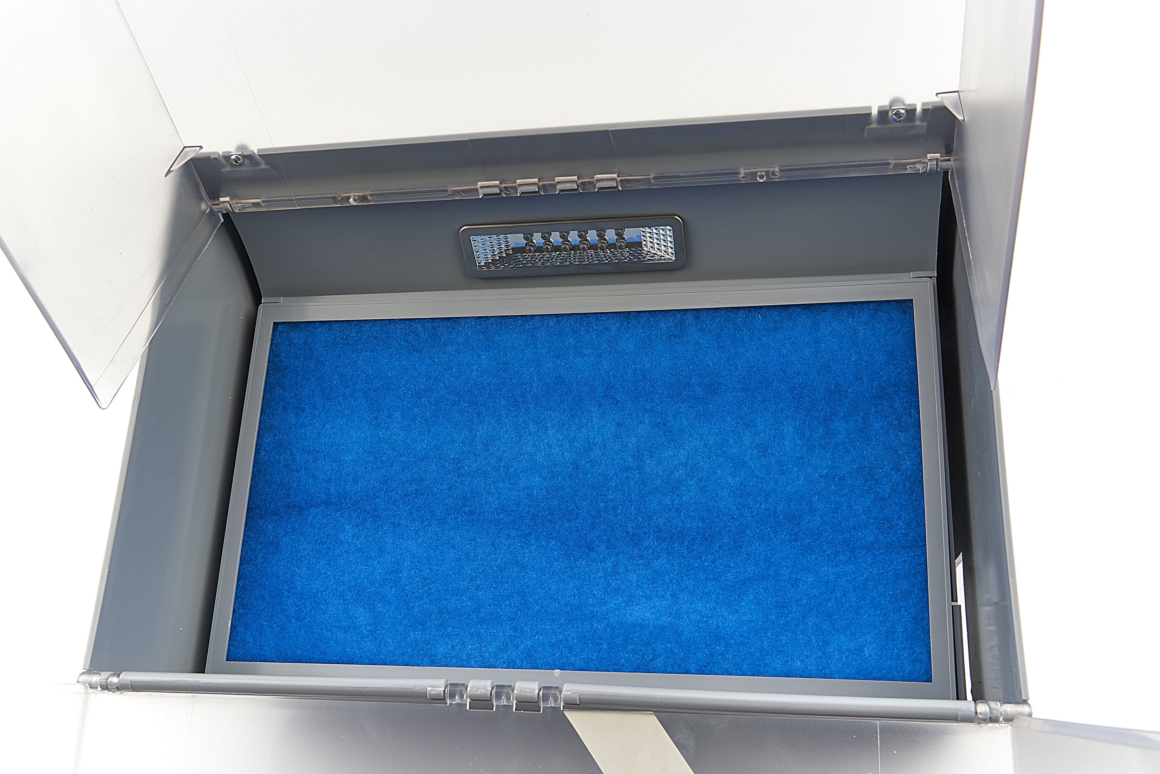 HBM Cabina di verniciatura per aerografo con illuminazione, estrazione, piattaforma girevole Image 15